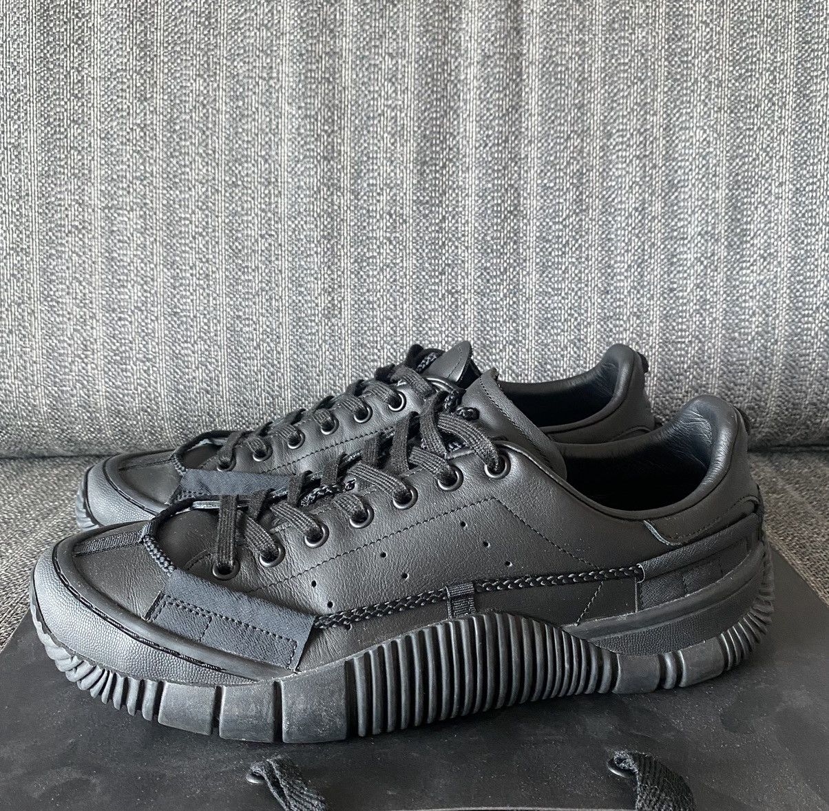 Adidas × Craig Green × Designer Craig Green x adidas Scuba Stan 'Triple Black' Size US 12 / EU 45 - 1 Thumbnail