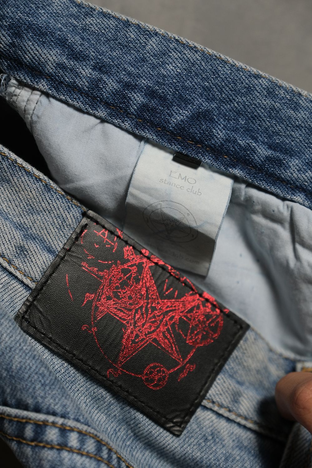 Other EMO stance club Destroyed Flared Jeans Size US 33 - 7 Thumbnail