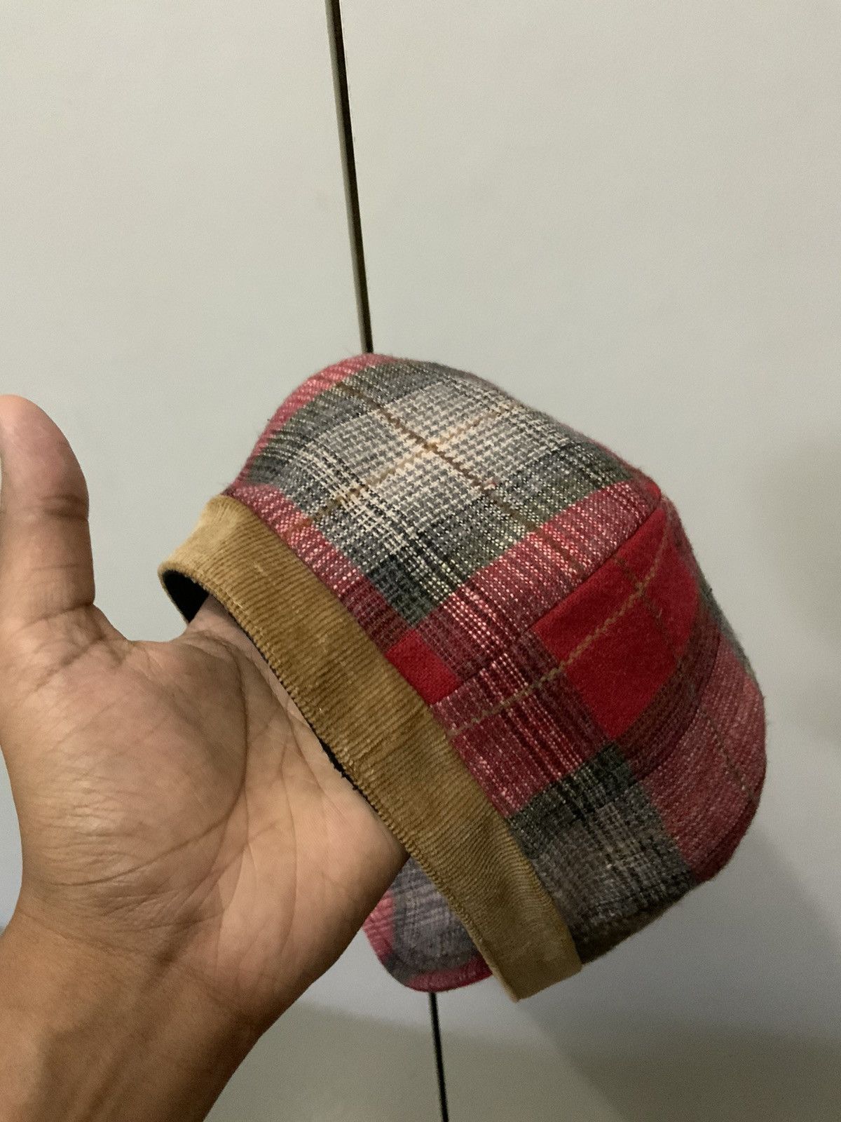 Japanese Brand Newsboy Patchwork Japan Retro Hat Size ONE SIZE - 8 Thumbnail
