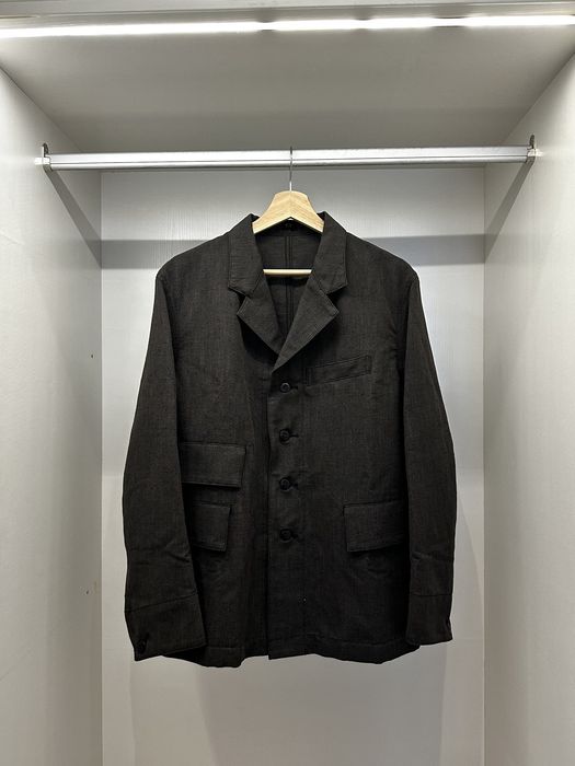 Taiga Takahashi Lot 308 Sack Jacket Melange Black | Grailed