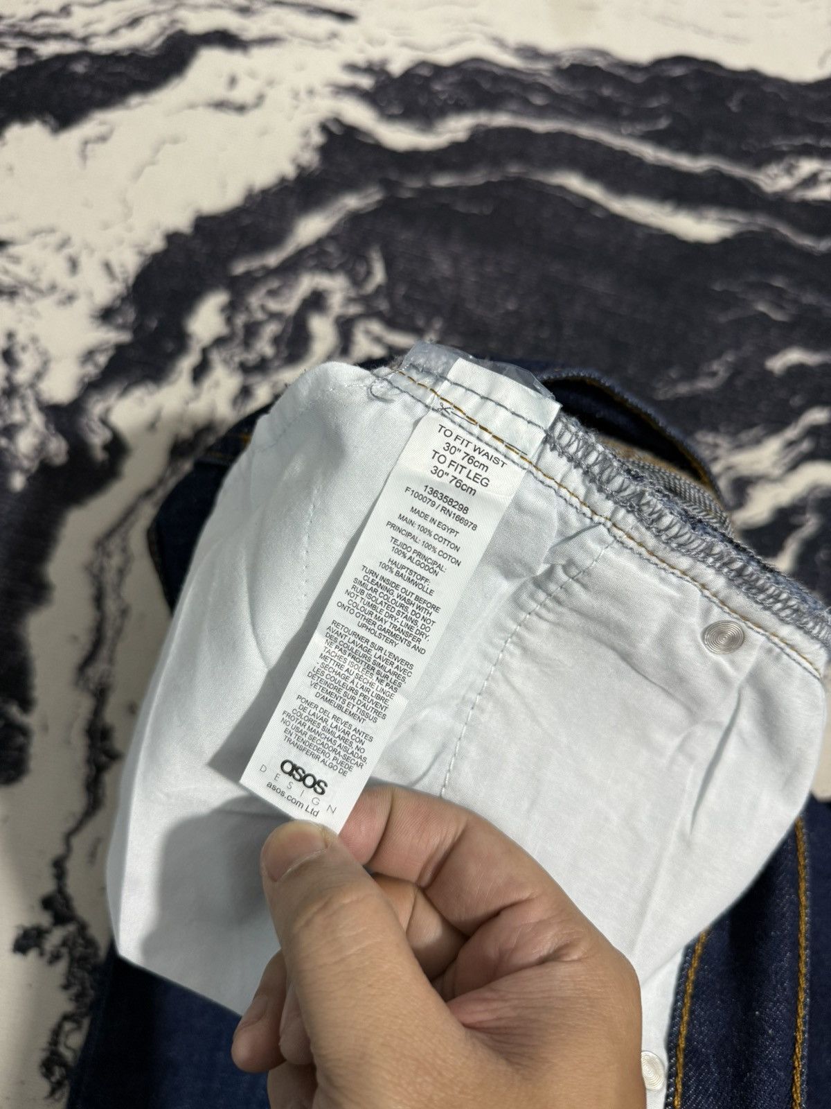 Asos Asos design baggy jeans Size US 30 / EU 46 - 7 Thumbnail