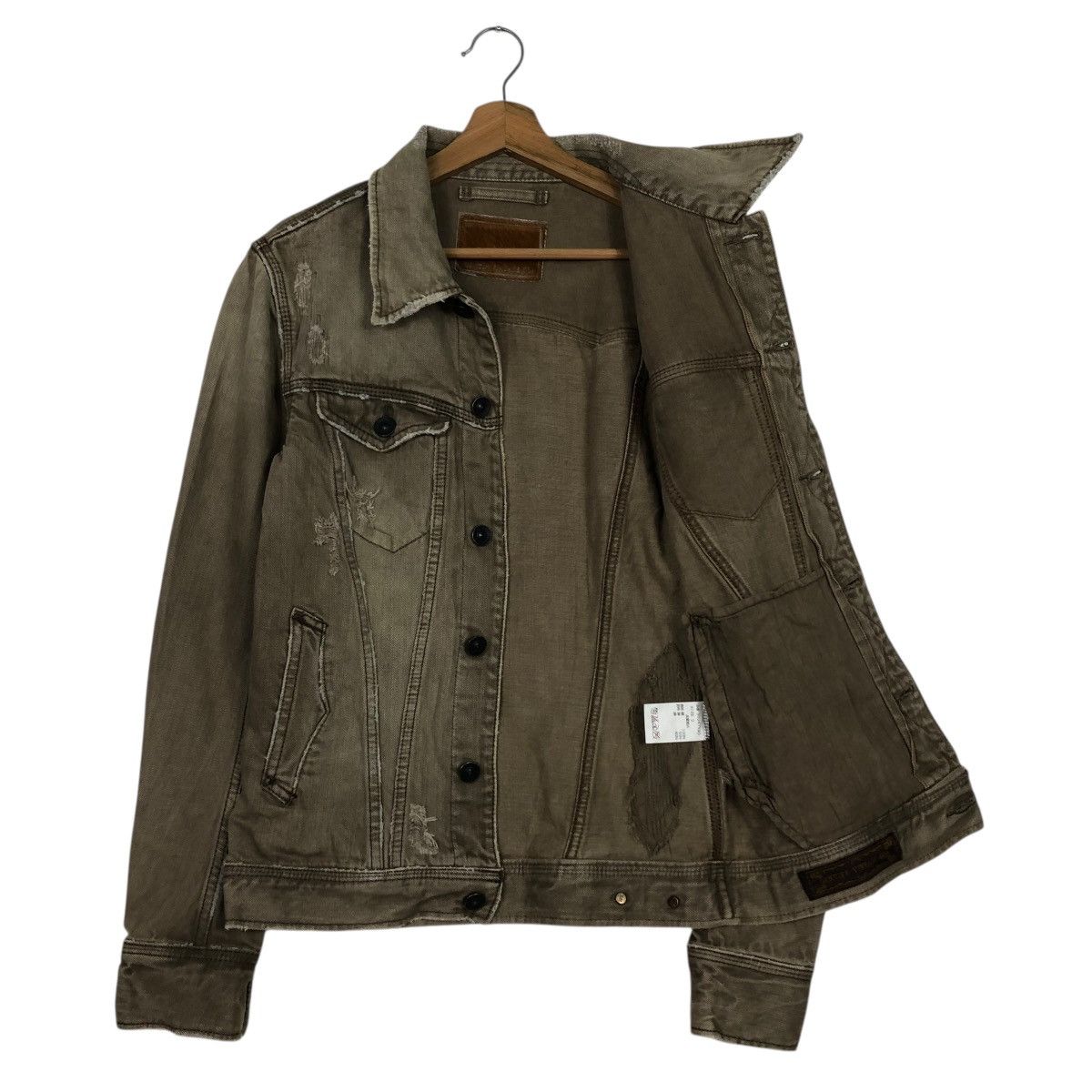 Japanese Brand 🔥CROPPED BIKER DENIM JACKET GOA JAPAN IF SIX WAS NINE Size US S / EU 44-46 / 1 - 15 Thumbnail
