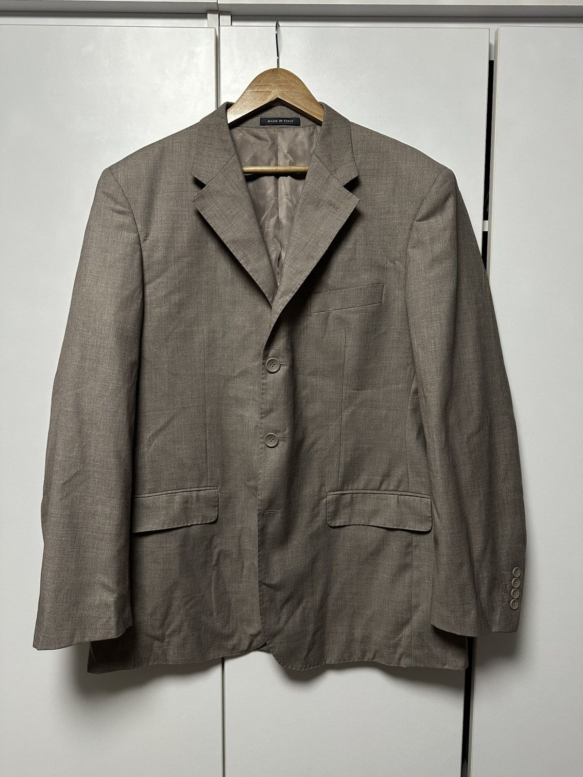 Giorgio Armani Giorgio Armani Made in Italy Luxury Vintage Rare Jacket Size 54R - 1 Thumbnail