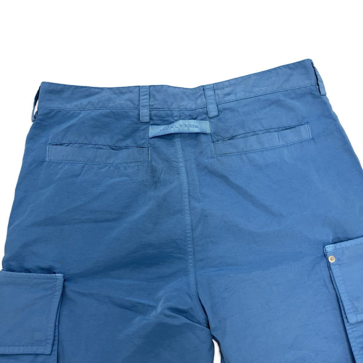1017 ALYX 9SM 1017 ALYX 9SM Garment Dyed Cargo Pants Electric Blue Size US 32 / EU 48 - 4 Thumbnail