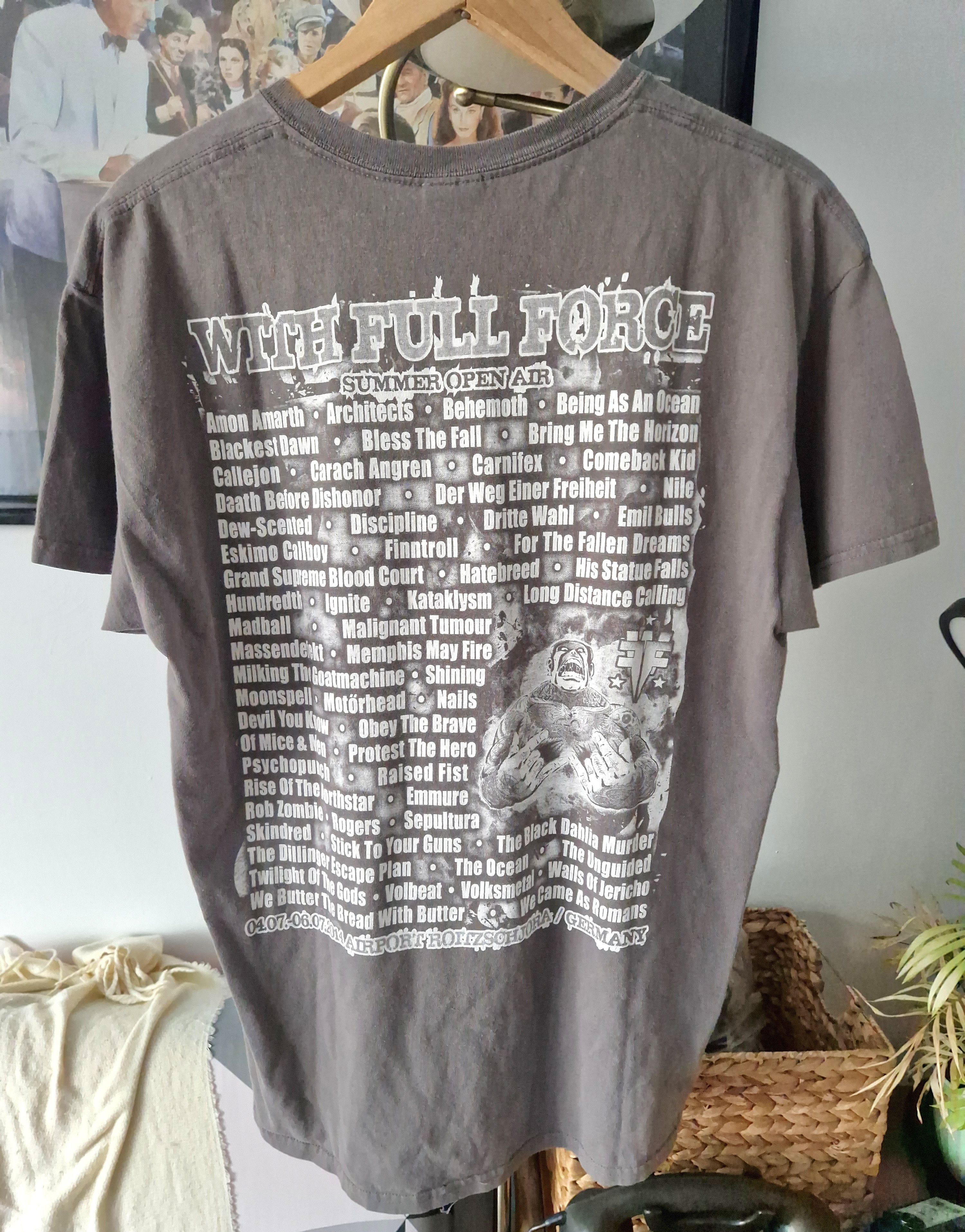 Gildan gildan Roitschjora Full force 2014 t shirt vintage Size US L / EU 52-54 / 3 - 2 Thumbnail