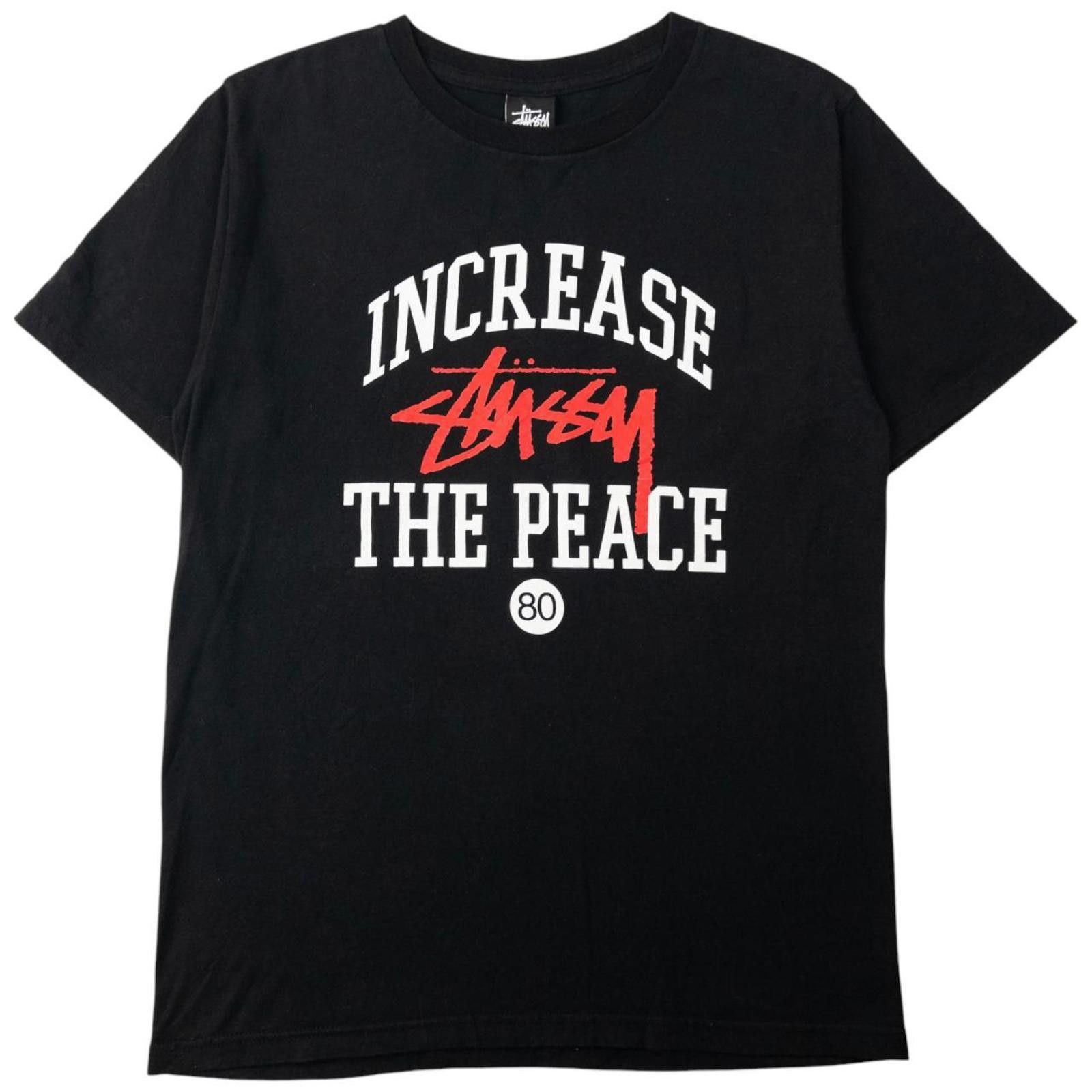 その他 STUSSY livin INCREASE THE PEACE STUSSY INCREASE THE PEACE TEE SIZE: XL 25X30 USED LIKE NEW