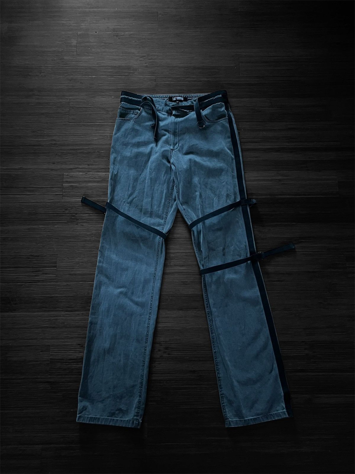 Raf Simons ss03 raf simons consumed bondage pants Size US 30 / EU 46 - 1 Thumbnail