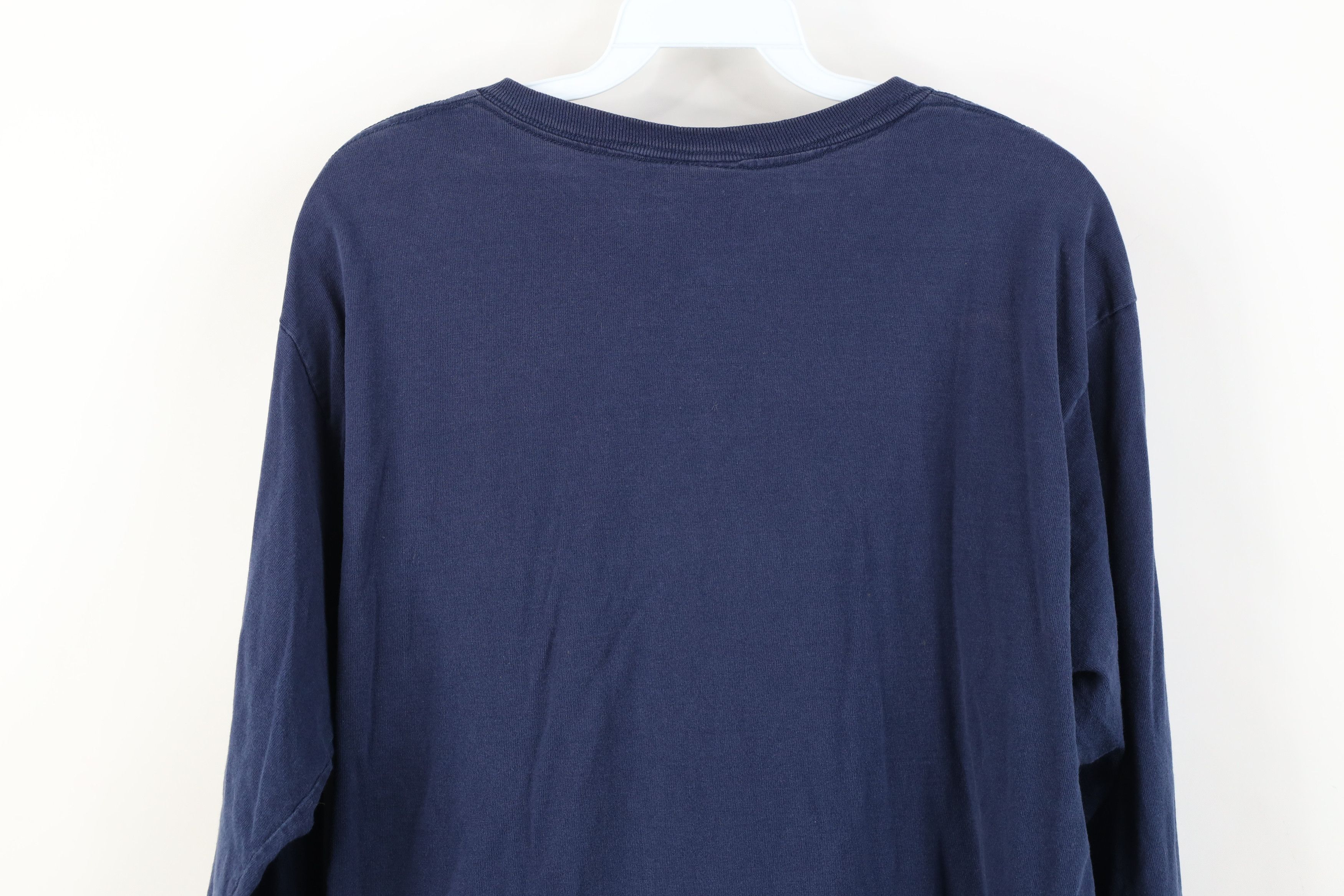 Vintage Vintage 90s St Louis Blues Hockey Long Sleeve T-Shirt Blue Size US L / EU 52-54 / 3 - 14 Thumbnail