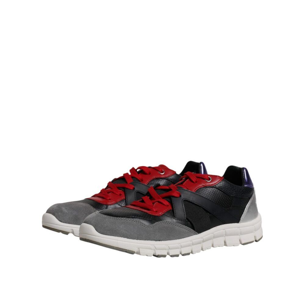 Dolce & Gabbana Dolce & Gabbana Multicolor Leather Suede Low Top Sneakers Sh Size US 8 / EU 41 - 4 Thumbnail