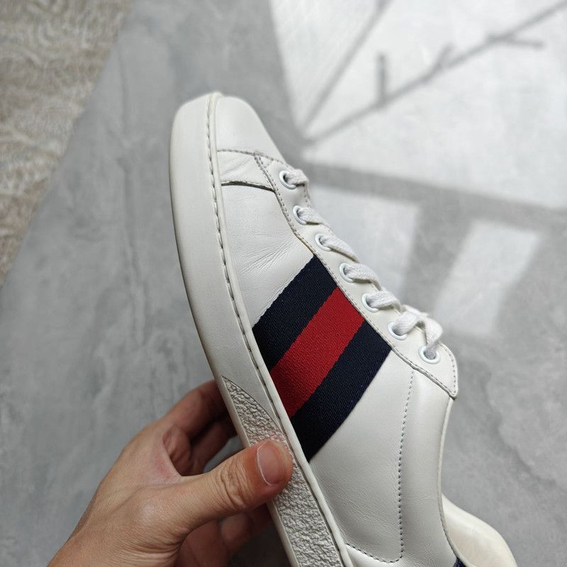 Gucci Gucci Classic Ace Low Top Sneakers for Men - Size US 8 / EU 41 - 5 Thumbnail