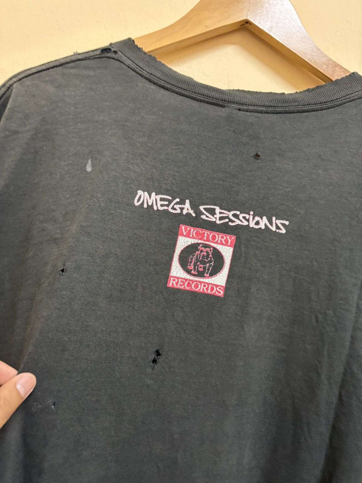 Band Tees Vintage 90s Bad Brains Band Omega Sessions Victory Record Size US XL / EU 56 / 4 - 15 Thumbnail