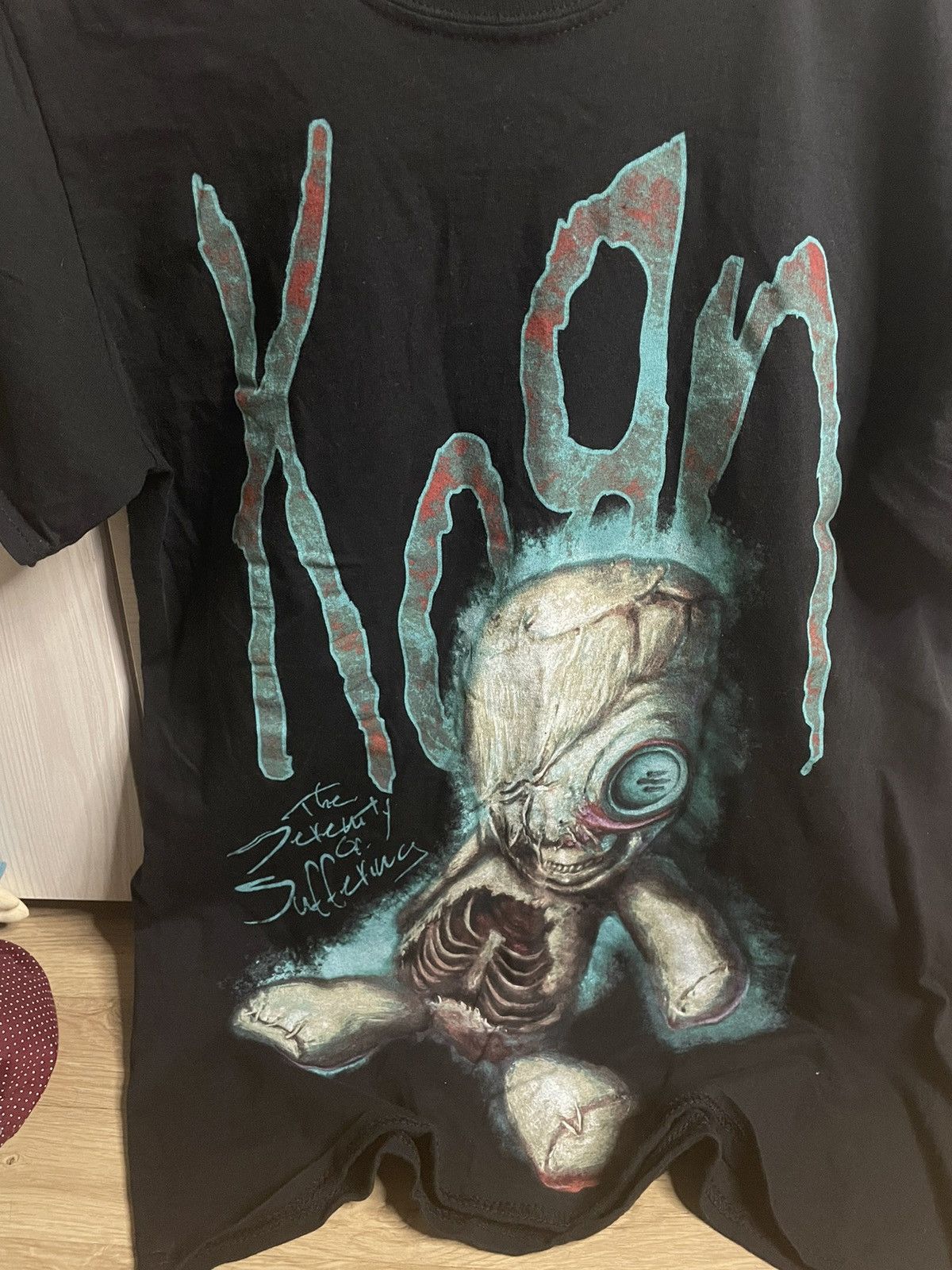 Band Tees × Vintage korn t shirt metal band nu metal issues sk8 skate style 00s Size US S / EU 44-46 / 1 - 2 Thumbnail