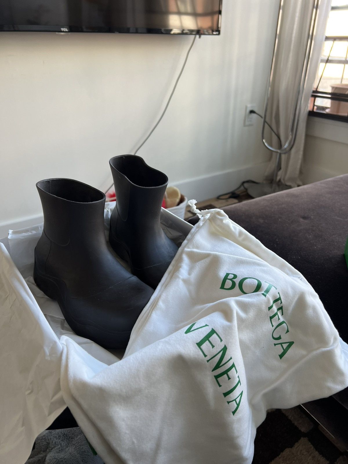 Bottega Veneta Bottega Veneta Puddle Boots Size US 6 / EU 39 - 2 Thumbnail