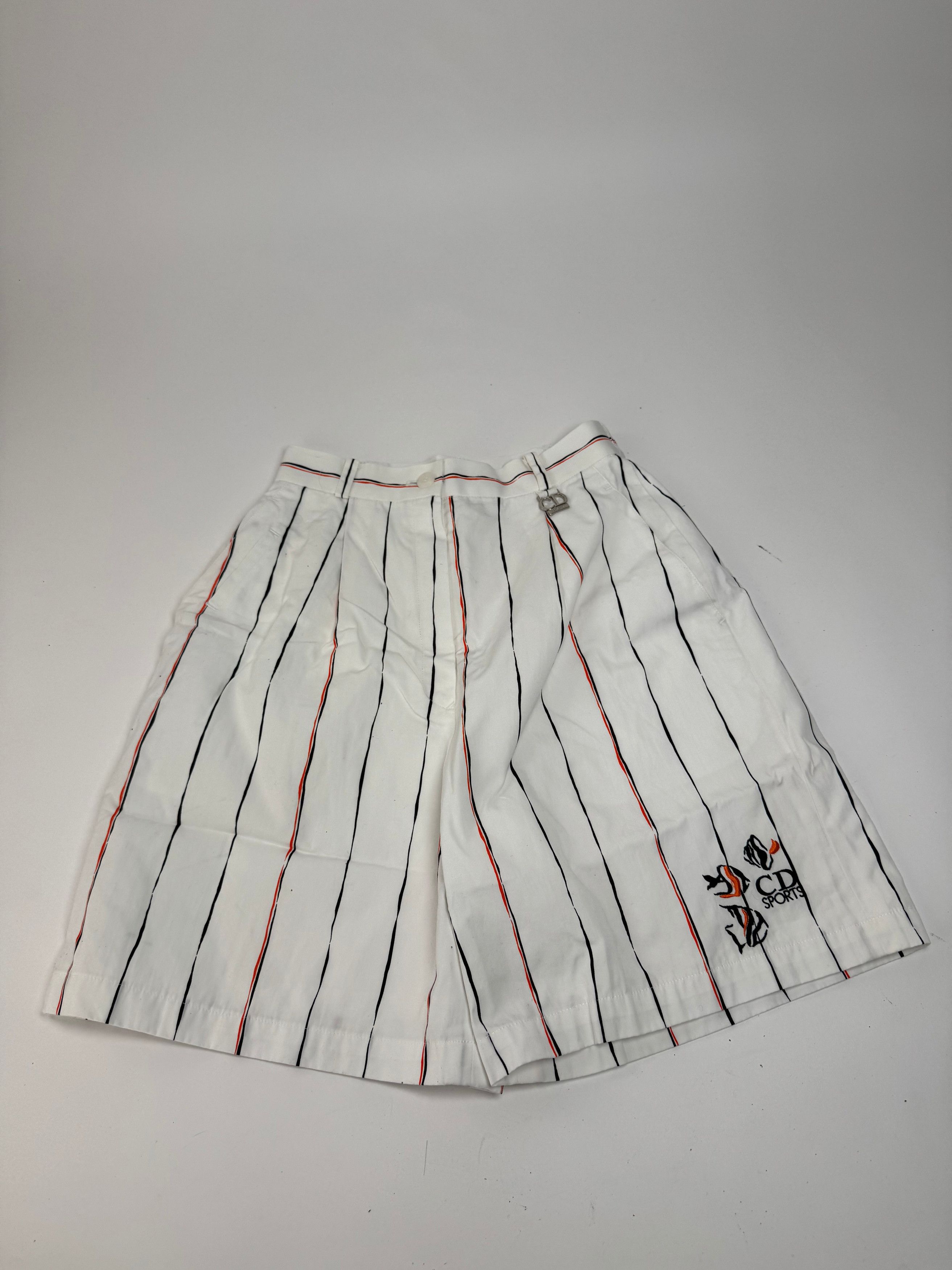 Dior Vintage Striped shorts S Size 27" / US 4 / IT 40 - 1 Thumbnail