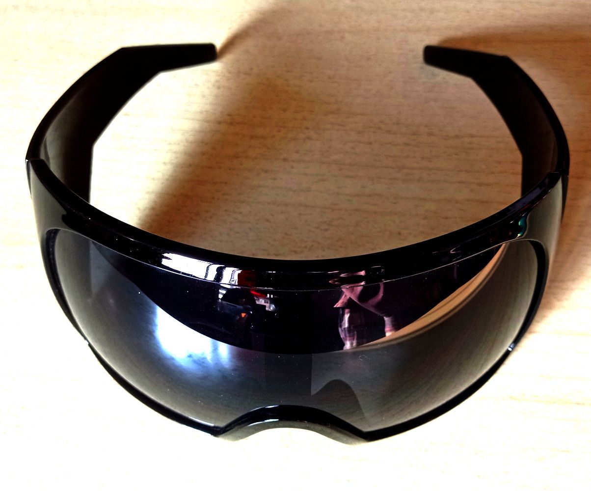 Jewelry × Vintage Punk BLACK MYTH Oversize Mask Armor Sunglasses Size ONE SIZE - 2 Thumbnail