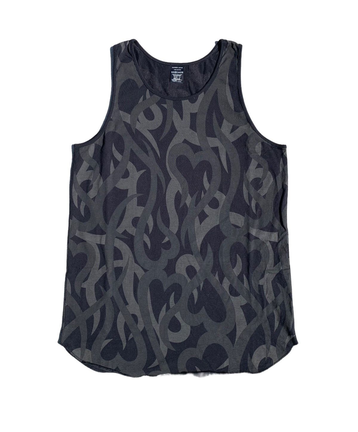 Number (N)ine AW04 Number (N)ine Heart Tribal tank top | Grailed