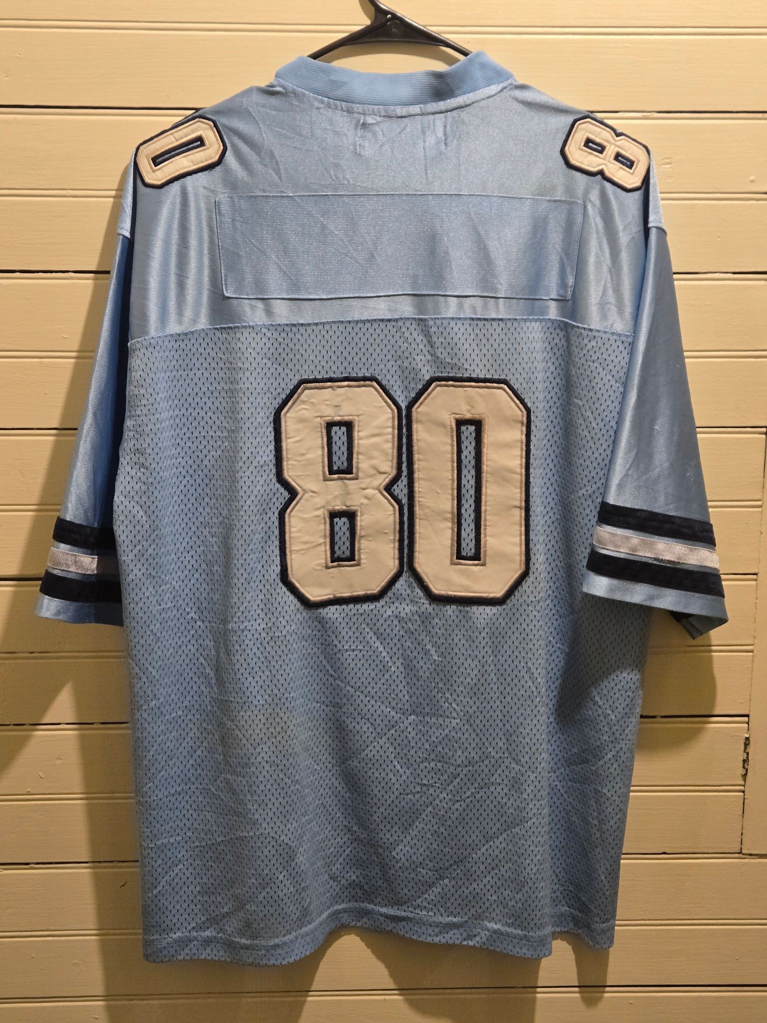 Other NPC Football Jersey Mens M 80 Light Blue Mesh V-Neck Size US M / EU 48-50 / 2 - 3 Thumbnail
