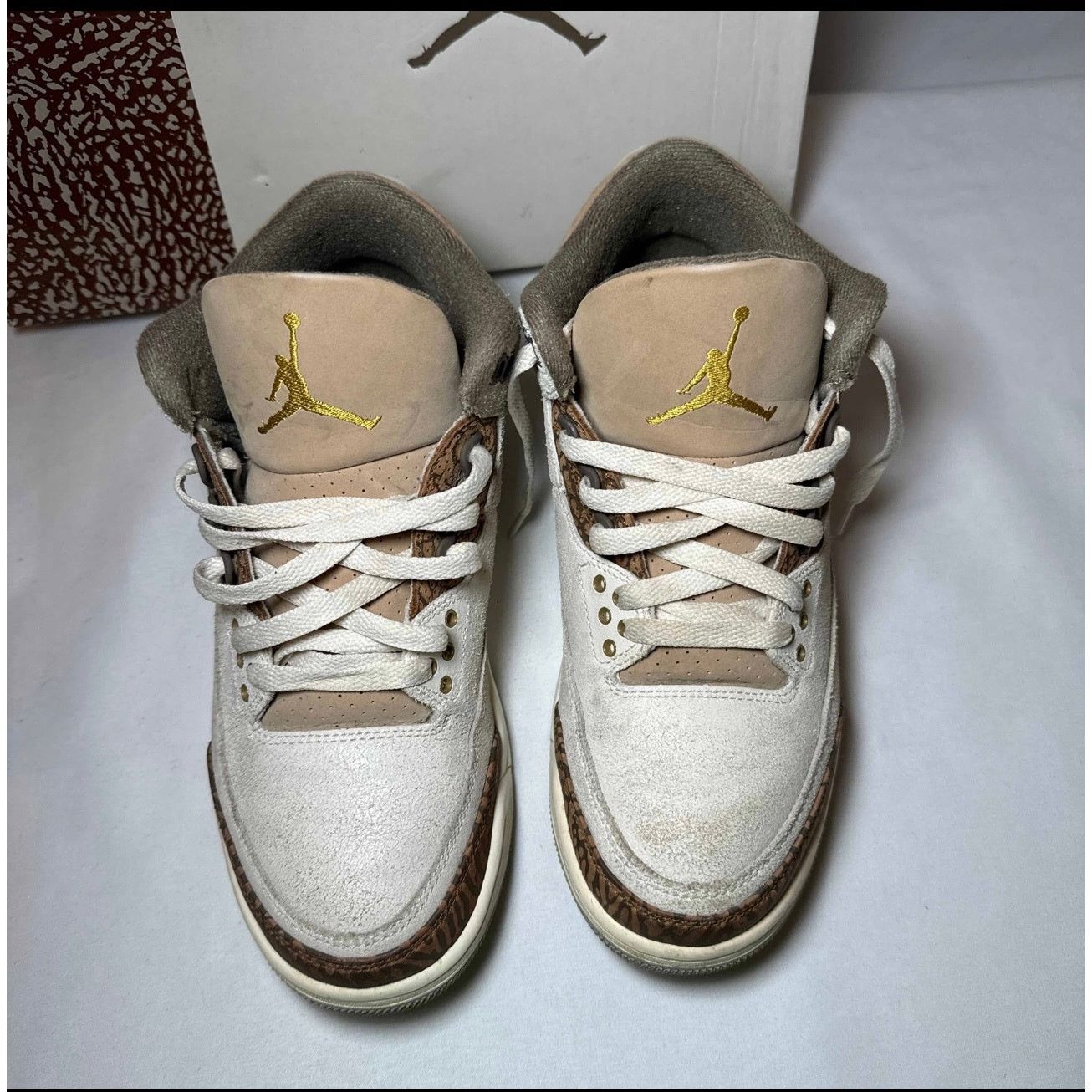 Jordan Brand × Nike Size 7.5 - Nike Air Jordan 3 Retro Palomino Men's Shoes Size US 7.5 / EU 40-41 - 3 Thumbnail