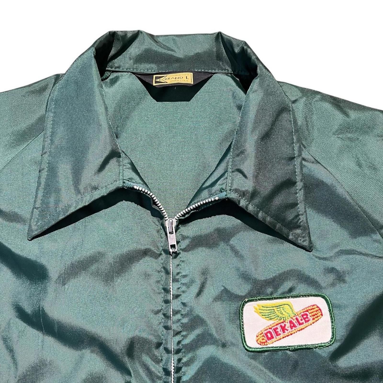 Other Vintage 70s Dekalb Seeds K Brand Green Light Jacket Size US L / EU 52-54 / 3 - 3 Thumbnail