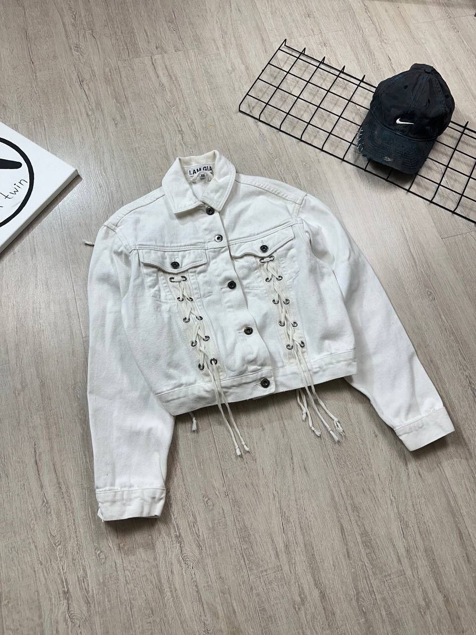 I.AM.GIA × Vintage Vintage Avantgarde I Am Gia Denim Jacket Size S / US 4 / IT 40 - 3 Thumbnail
