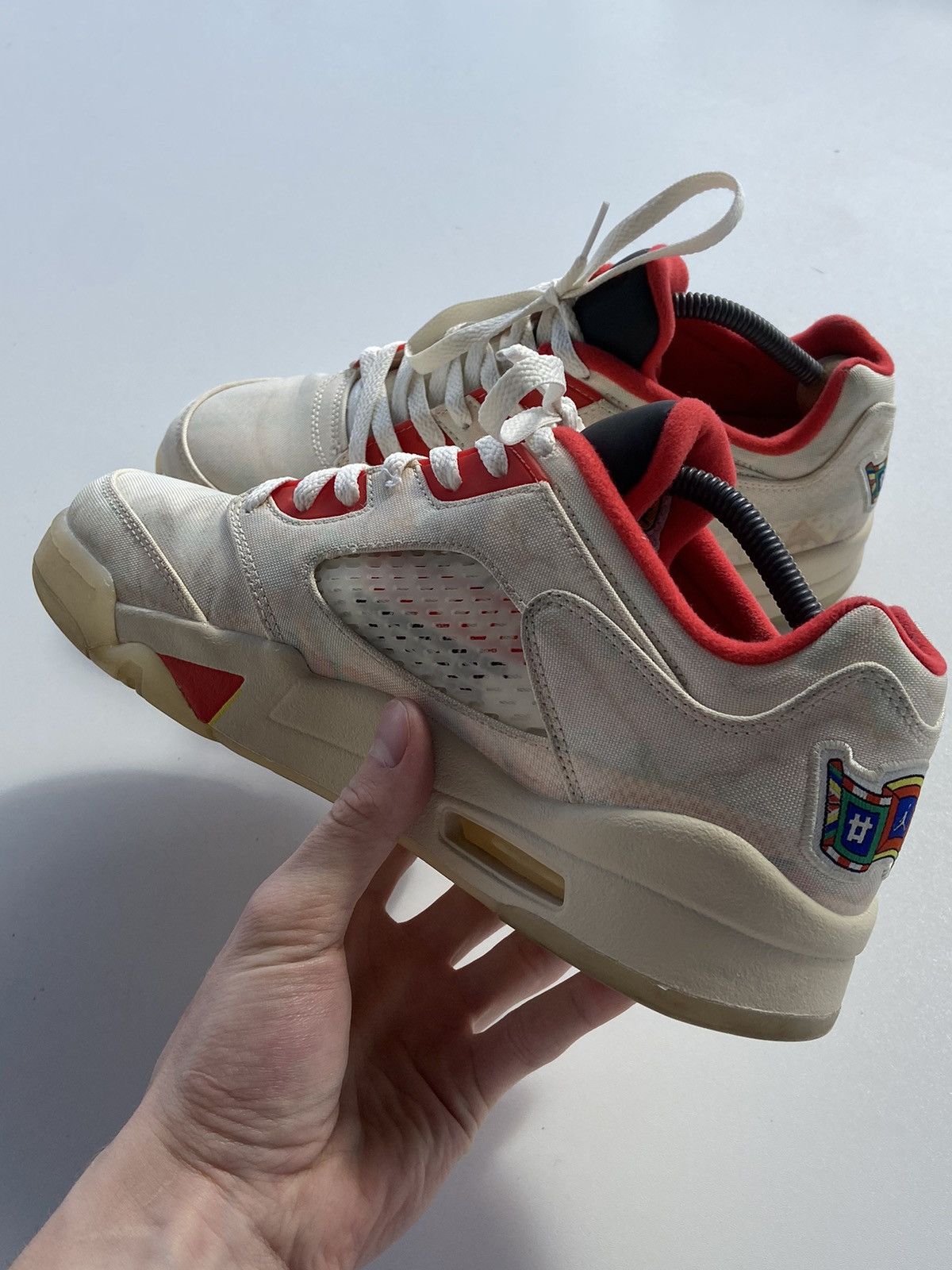 Jordan Brand Air Jordan 5 Retro Low Beige DD2240-100 Size US 9.5 / EU 42-43 - 19 Thumbnail