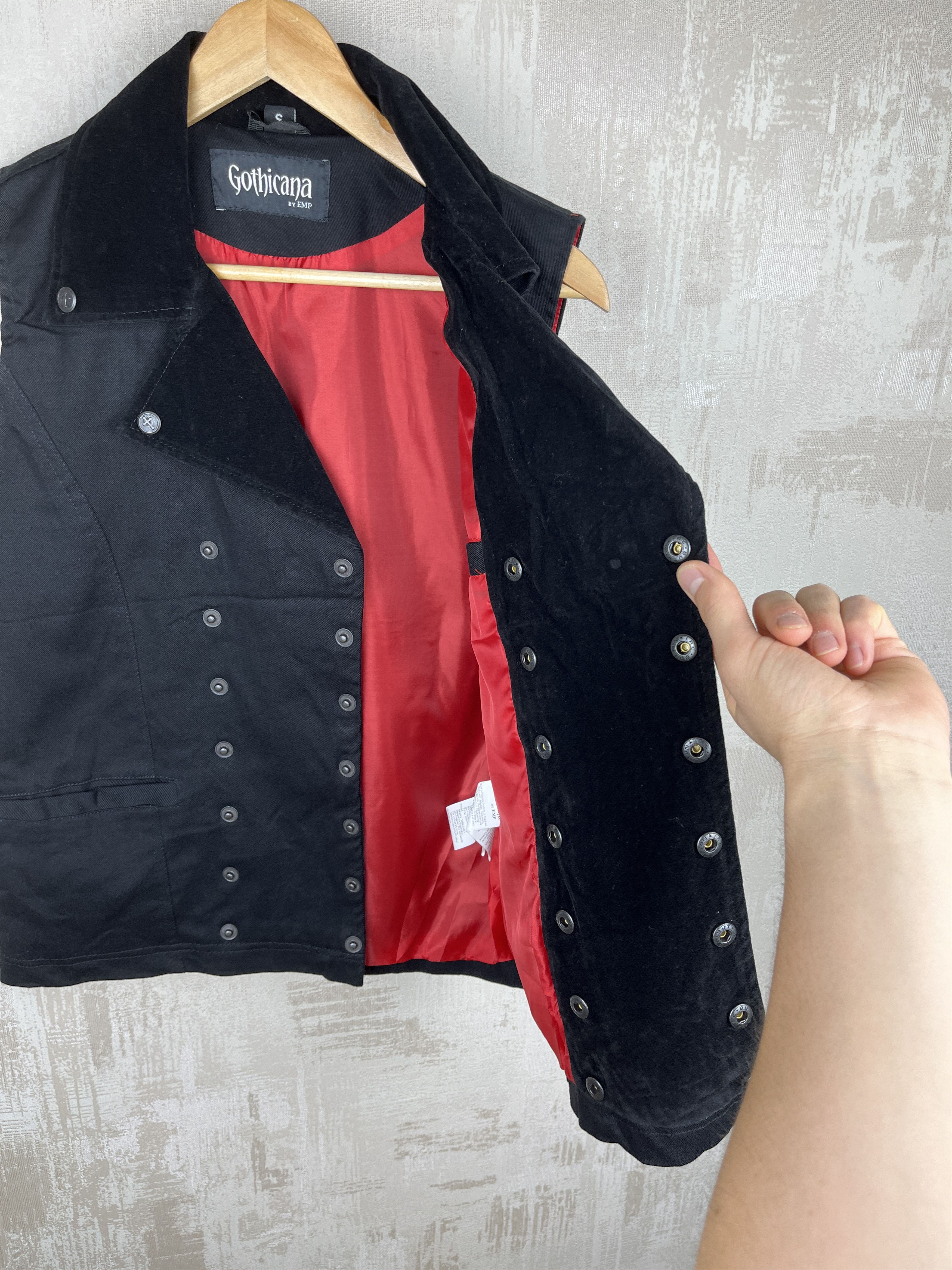 Other Gothicana by EMP Steampunk Double Breasted Vest Waistcoat Size US S / EU 44-46 / 1 - 8 Thumbnail