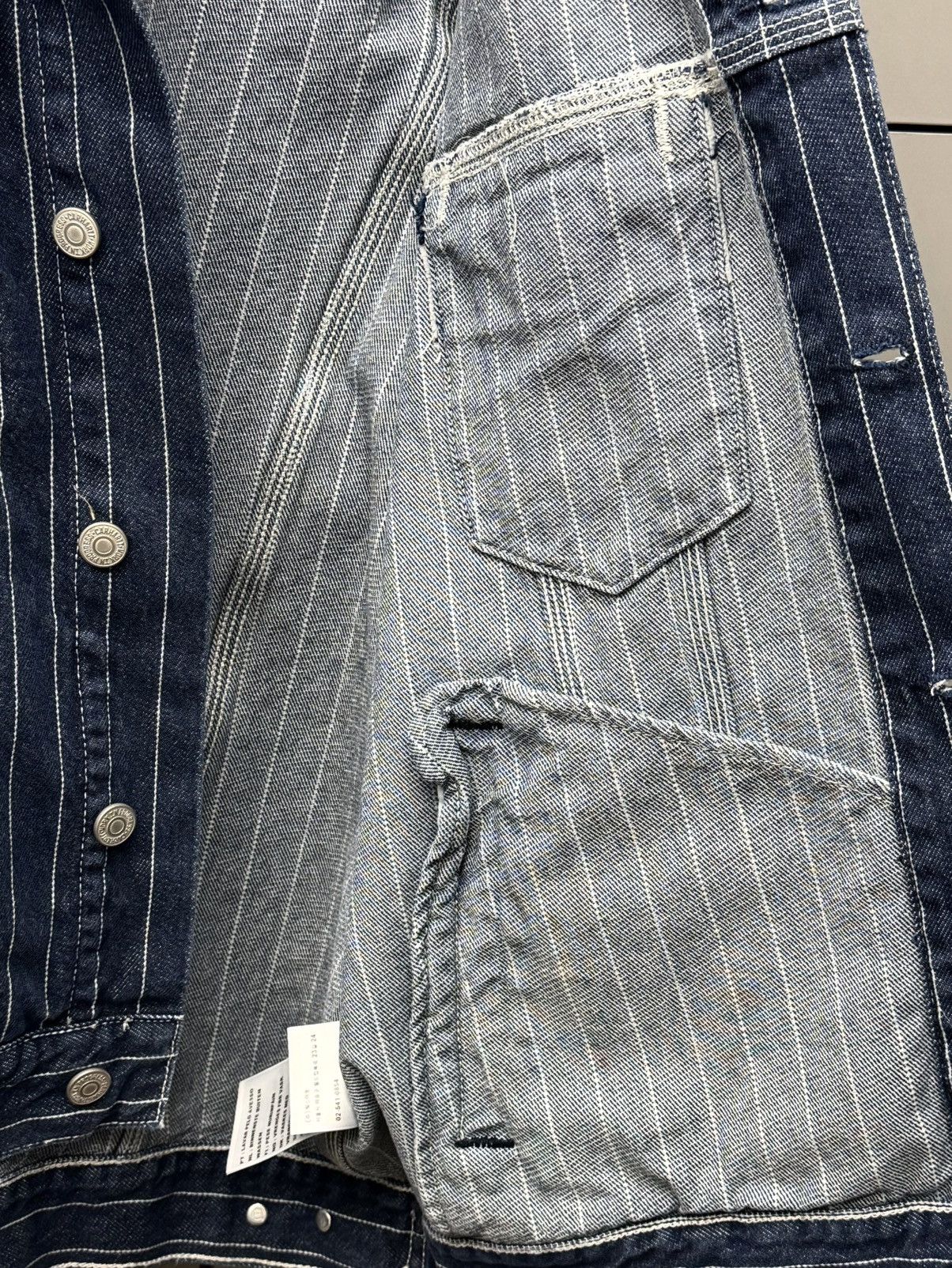 Carhartt Wip CARHARTT WIP Orlean Jacket - Blue/White Orlean Stripe Size US M / EU 48-50 / 2 - 5 Thumbnail