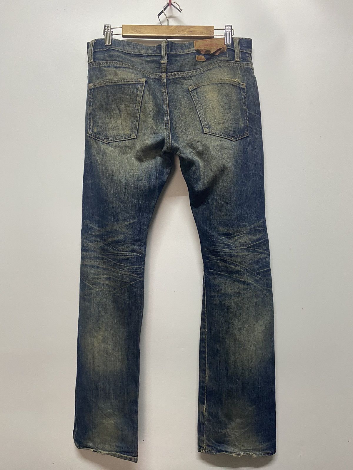 Japanese Brand × Takeo Kikuchi Takeo Kikuchi Distressed Denim Jeans Pants Japan Size US 34 / EU 50 - 2 Thumbnail