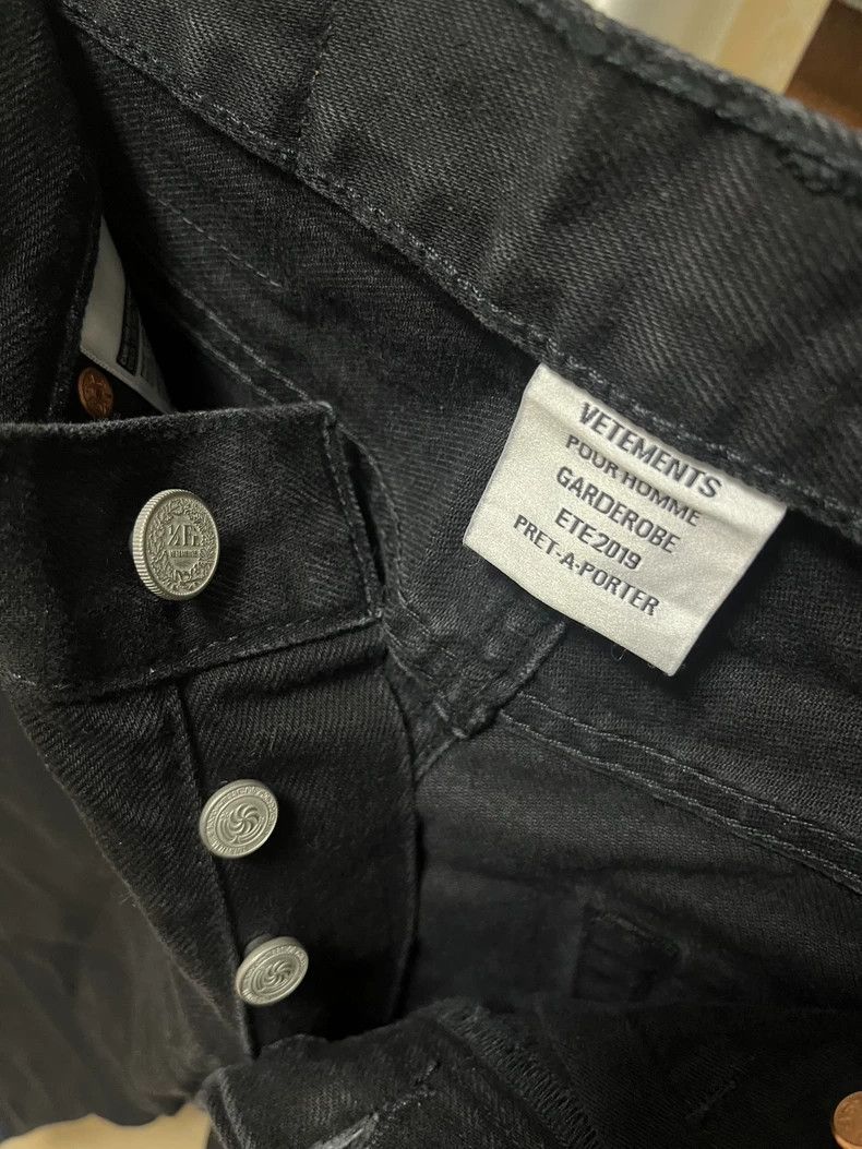 Vetements Vetements SizeS 19ss Showpiece Patchwork Denim Pants Size US 30 / EU 46 - 5 Thumbnail