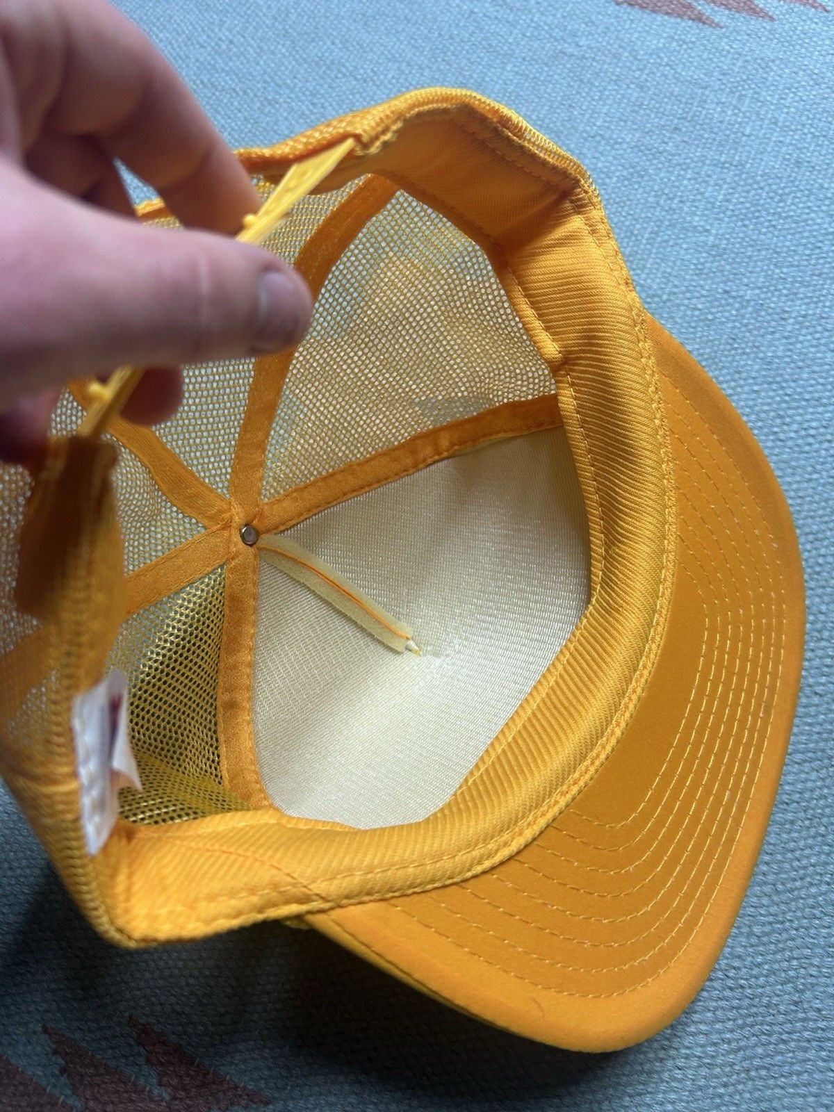 Vintage trucker hat Tri City public auto auction bay city Michigan Size ONE SIZE - 6 Thumbnail