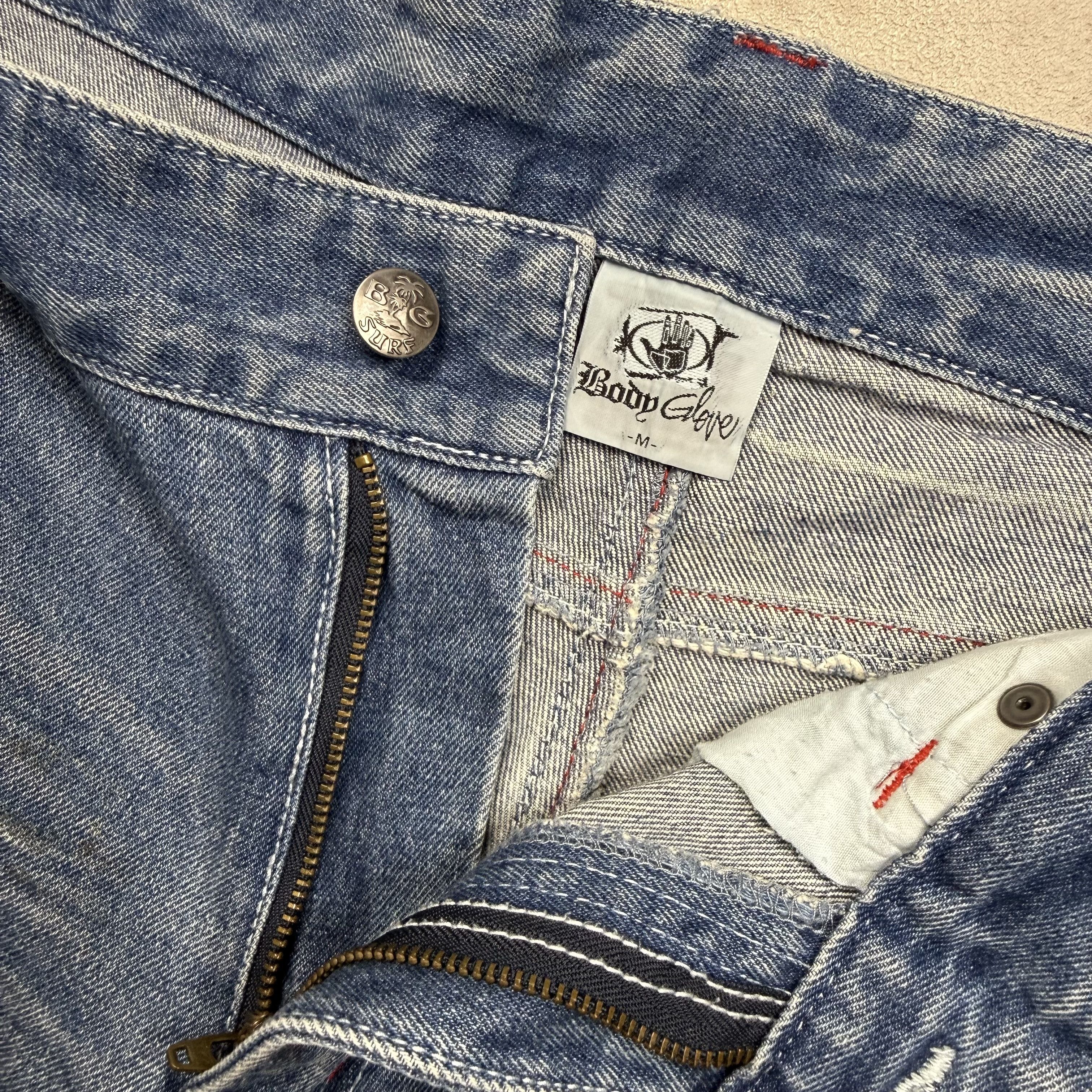 Body Glove Vintage Y2K Body Glove Shorts Jeans Size US 32 / EU 48 - 6 Thumbnail