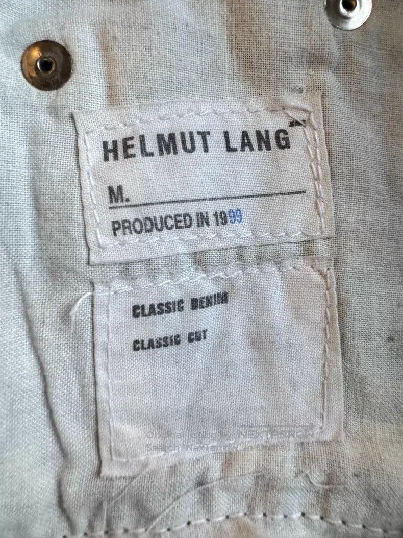 Helmut Lang Helmut Lang Green Stripe Raw Denim Size US 32 / EU 48 - 5 Thumbnail
