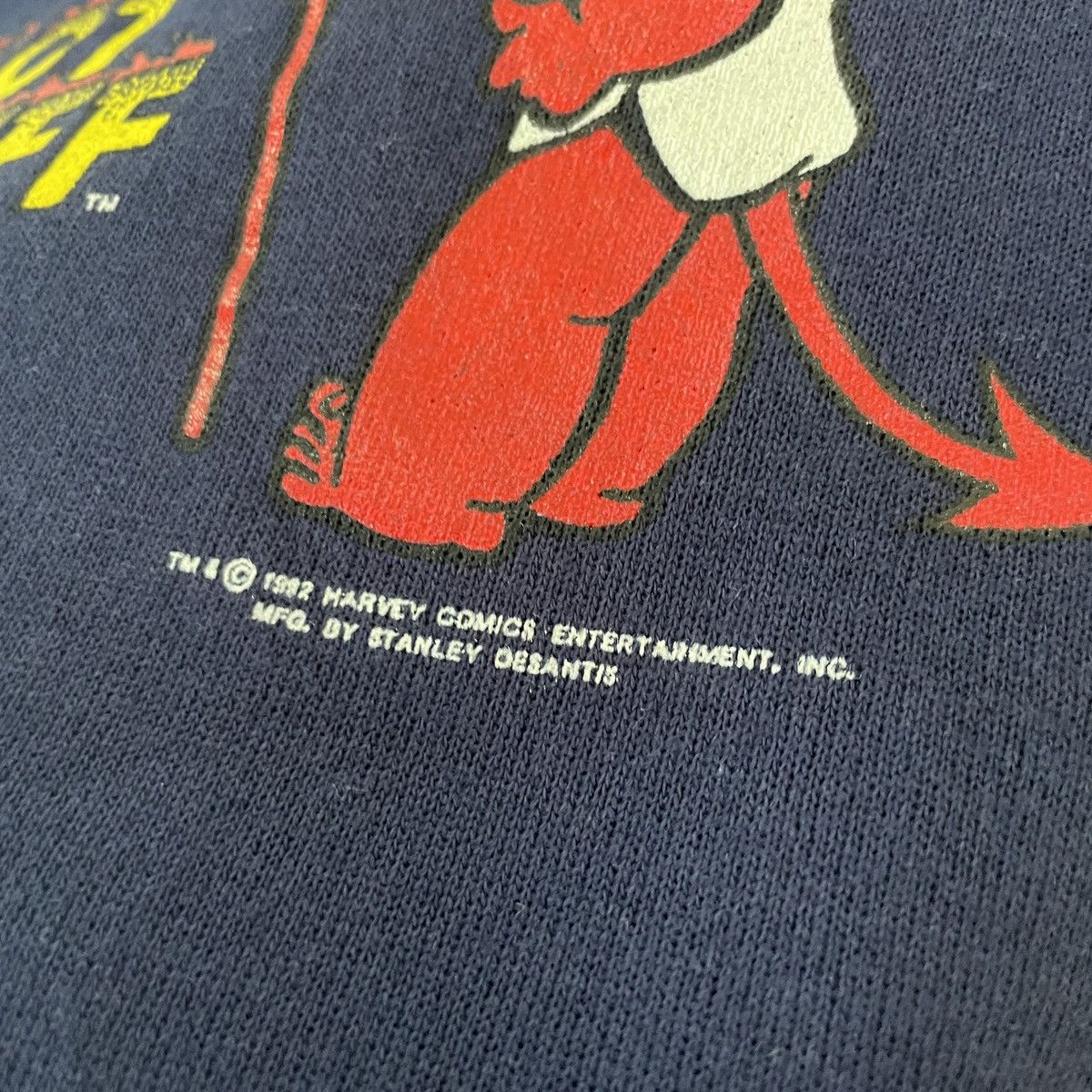 Marvel Comics Vintage 90s Hot Stuff Little Devil Harvey Comics Sweatshirt Size US M / EU 48-50 / 2 - 5 Thumbnail