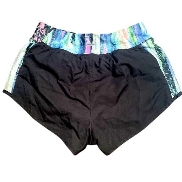 Other Active8 Black Running Shorts M Vibrant Waistband Lightweight Size 28" / US 6 / IT 42 - 2 Thumbnail