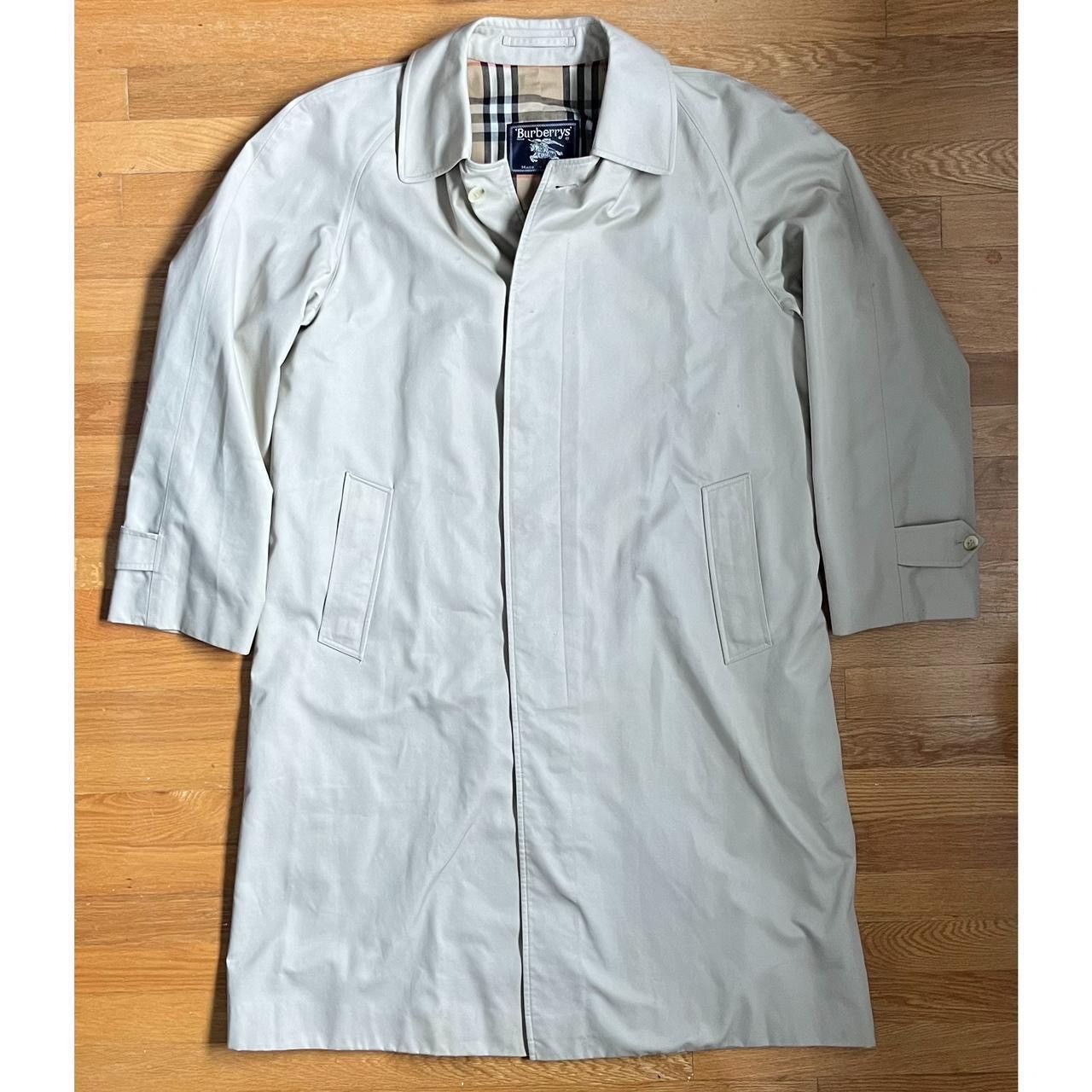 Burberry Vintage Mac Coat Size US L / EU 52-54 / 3 - 1 Thumbnail