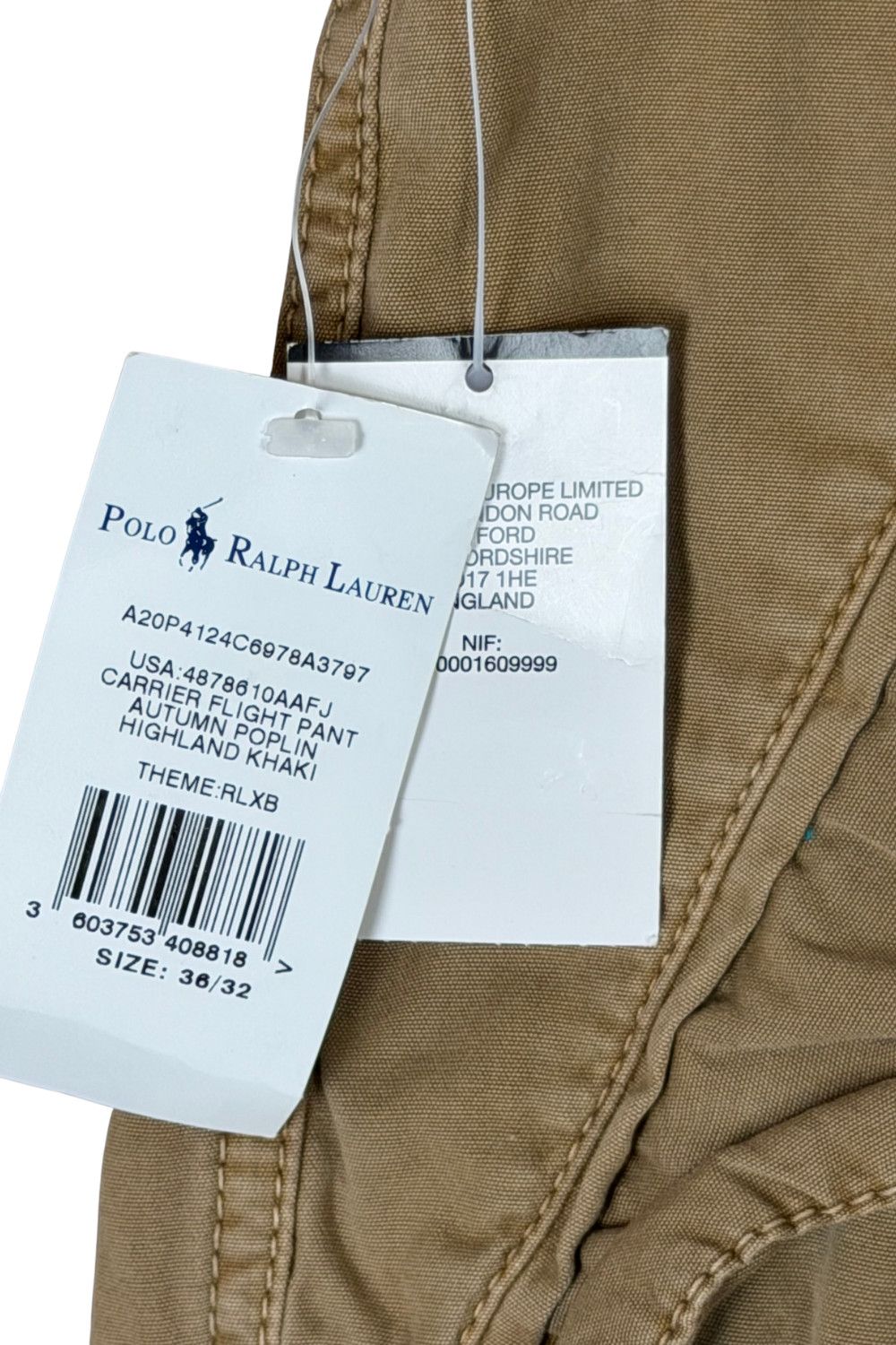 Deadstock PRL Archive Carrier Flight Cargo Pants image 4