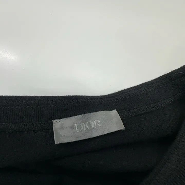 Dior Dior Dior x Sacai Oversized Black Crew Neck Sweatshirt 007 Size US L / EU 52-54 / 3 - 5 Thumbnail