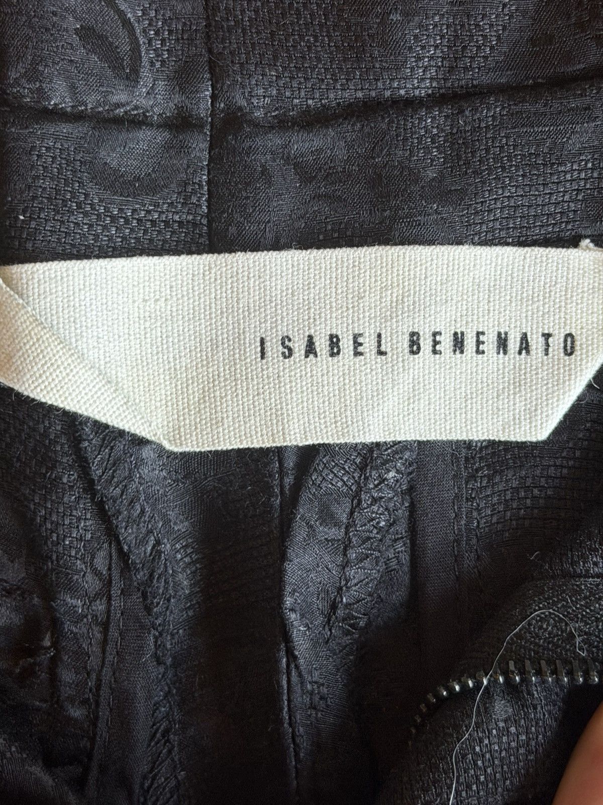 Other Isabel Benenato Black dress trousers Size US 32 / EU 48 - 3 Thumbnail