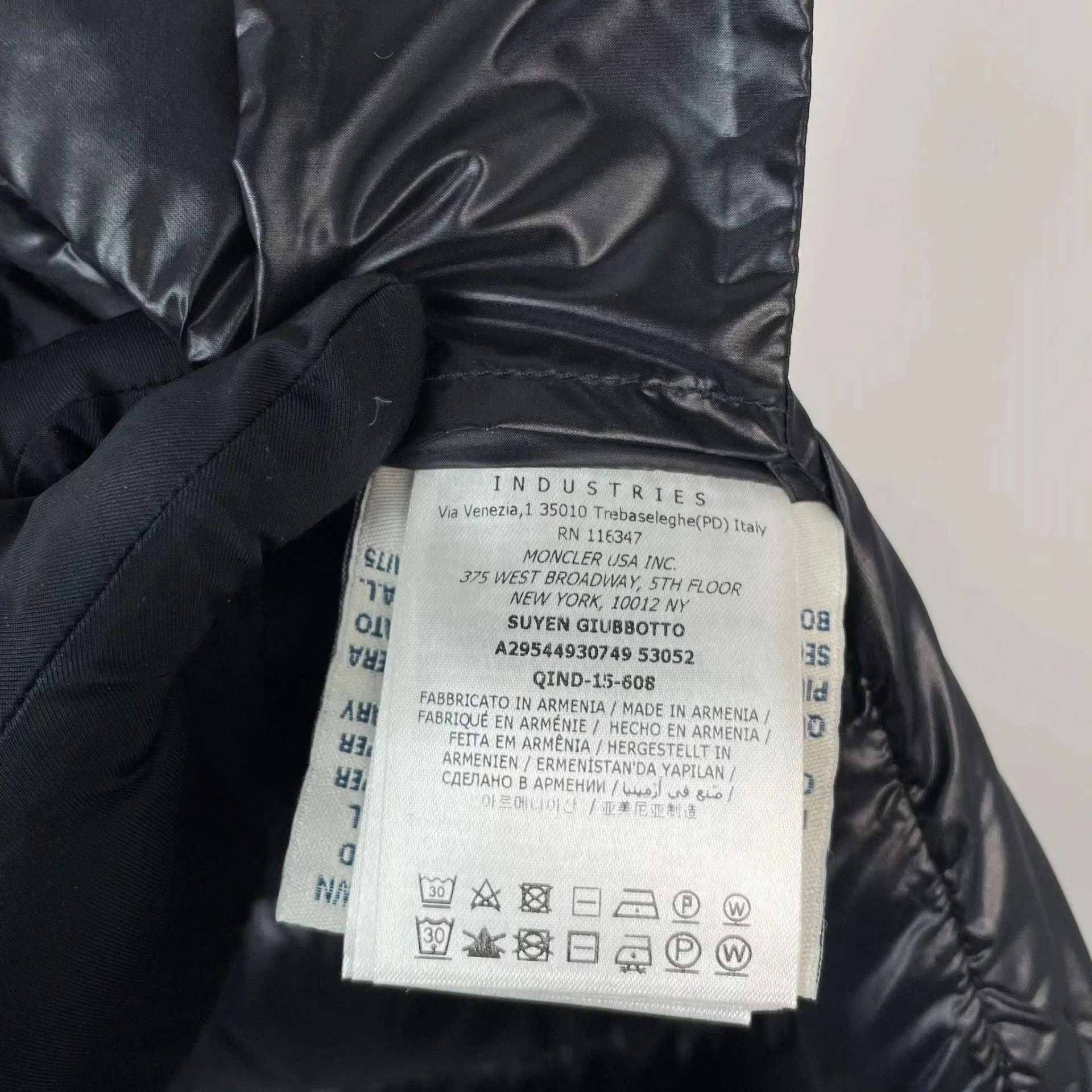 Moncler Moncler 152cm Nylon Down Jacket Black 2015 Size XXS / US 00 / IT 34 - 6 Thumbnail