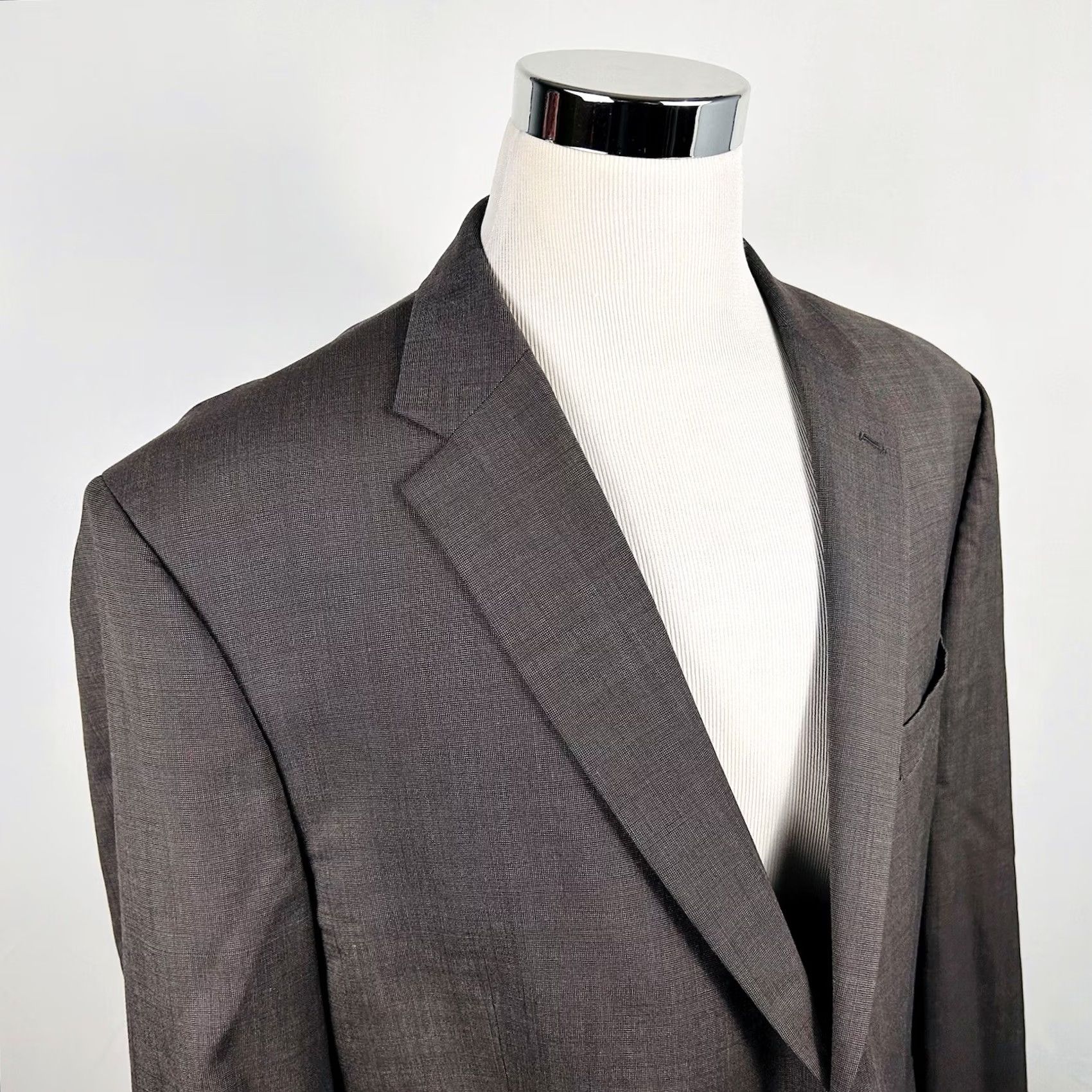 Jos. A. Bank Jos A Bank Sport Coat Brown 48R Wool Two-Button Notch Lapel Single-Breasted Vented Regular Mens Jacket Size US XS / EU 42 / 0 - 2 Thumbnail