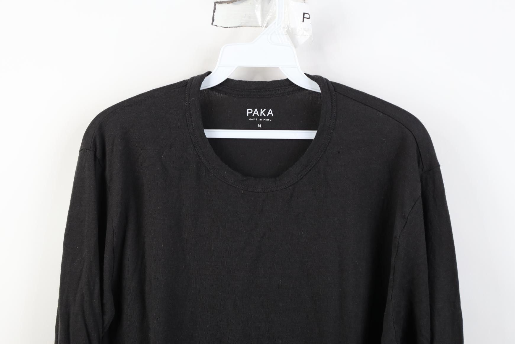 Vintage Paka Lightweight Royal Alpaca Wool Knit Long Sleeve T-Shirt Size US M / EU 48-50 / 2 - 2 Thumbnail