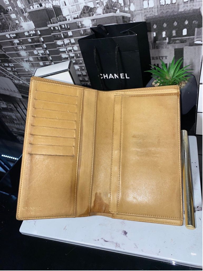 Chanel Authentic CHANEL CC Logo Caviar Long Bifold Wallet Size ONE SIZE - 10 Thumbnail