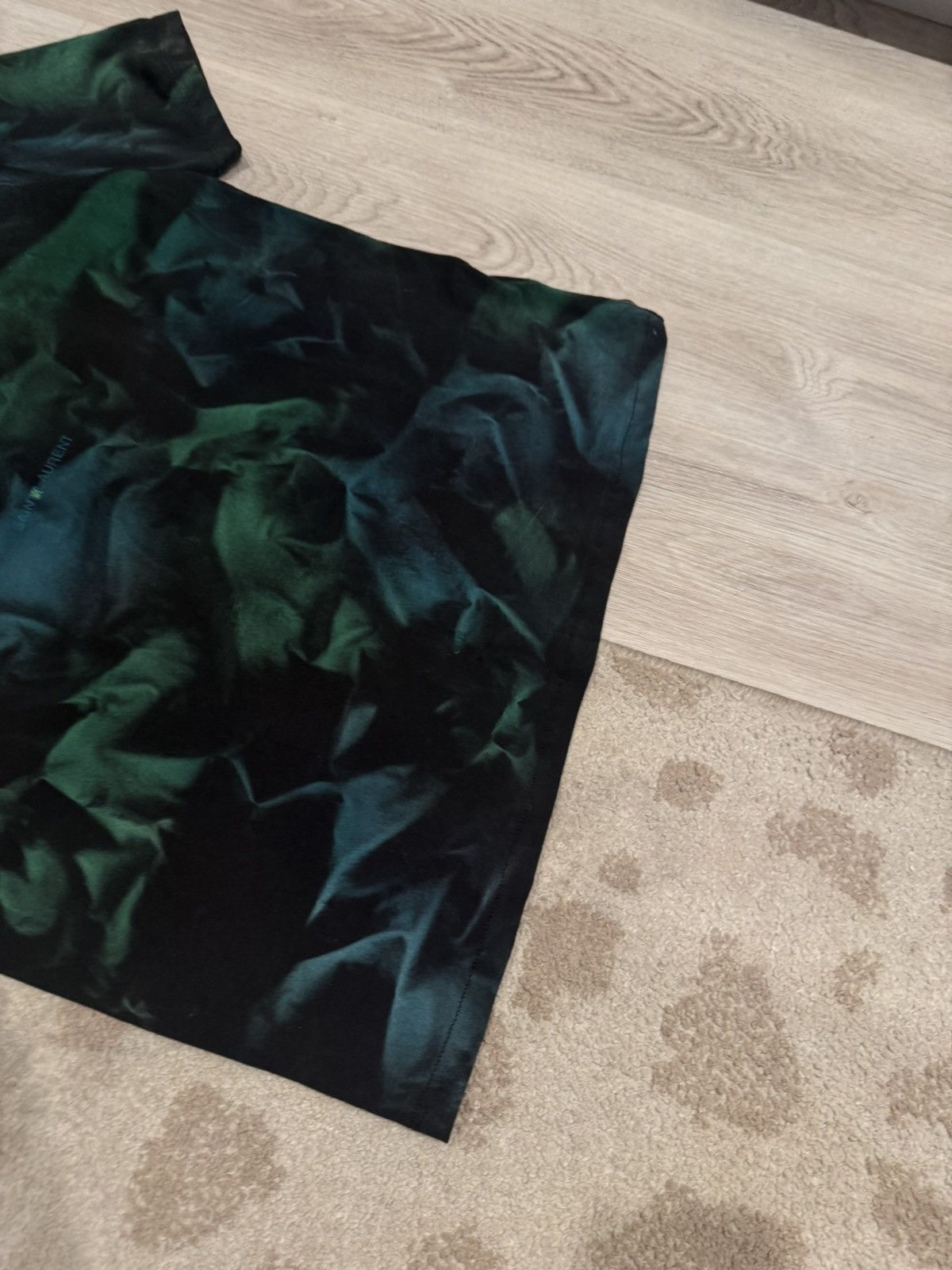 Saint Laurent Paris s/s 2020 tie dye logo tee!! Size US S / EU 44-46 / 1 - 2 Thumbnail
