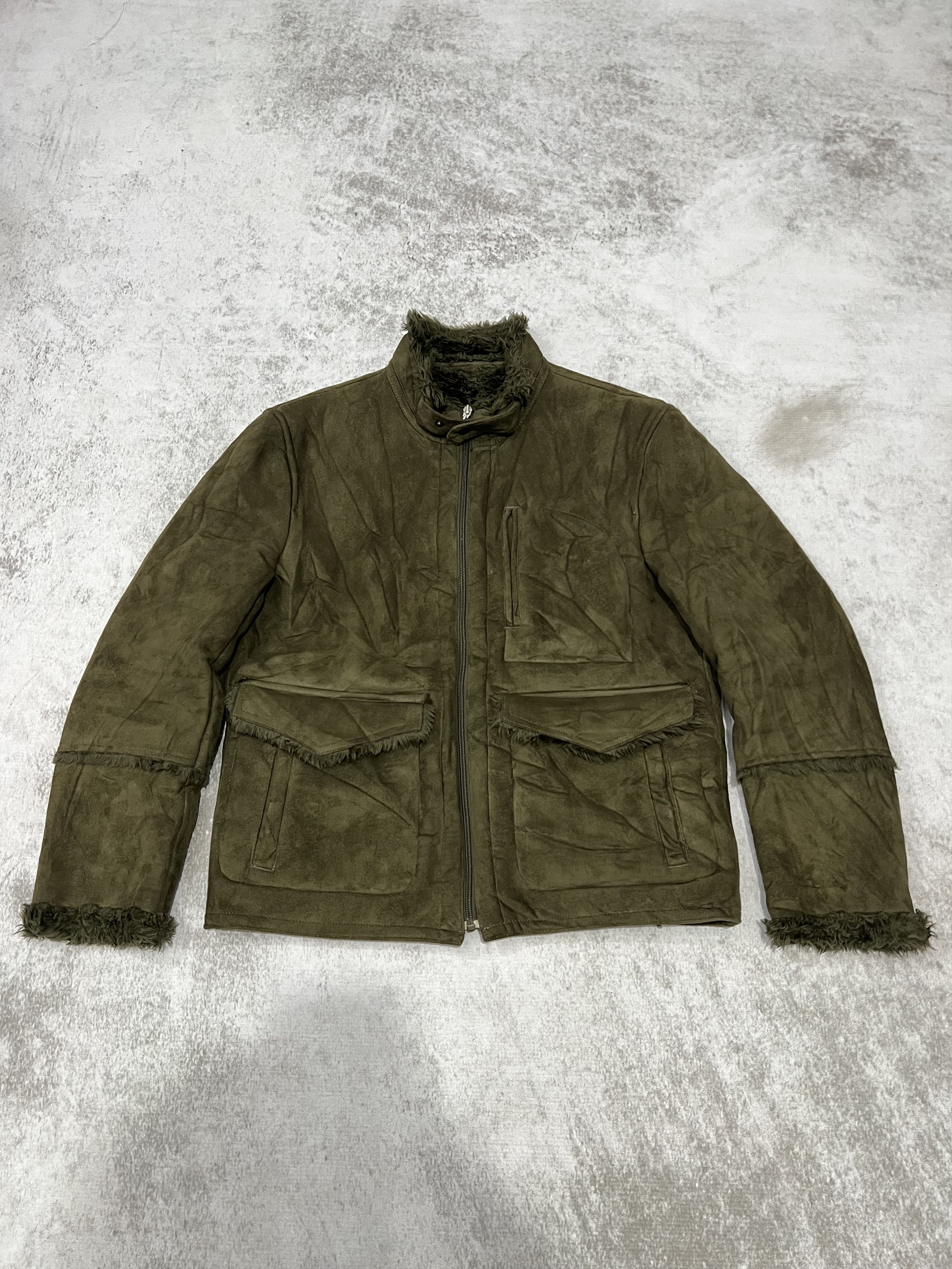 Japanese Brand 2000s Japanese Ifsix 14th Opium Fur G8 Moleskin y2k Lgb Size US L / EU 52-54 / 3 - 1 Thumbnail