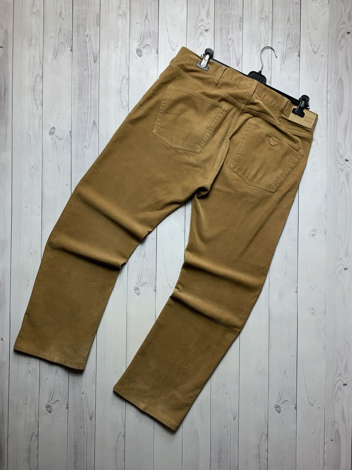 Armani × Vintage Vintage Armani Jeans velvet jeans size 36 logo Size US 36 / EU 52 - 7 Thumbnail