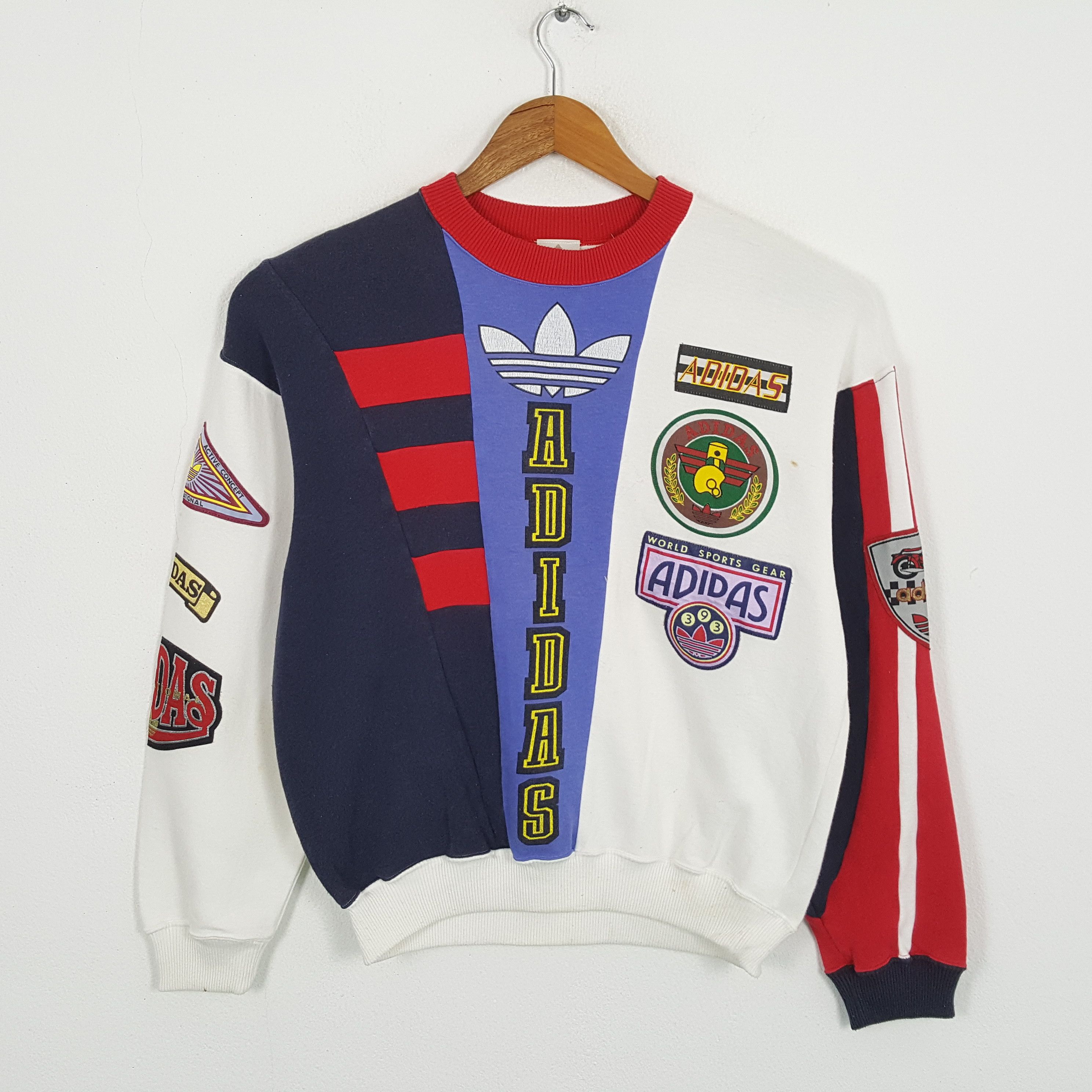 Adidas × Vintage Vintage ADIDAS Racing Sportswear Fashion Style Sweatshirts Size US M / EU 48-50 / 2 - 1 Thumbnail