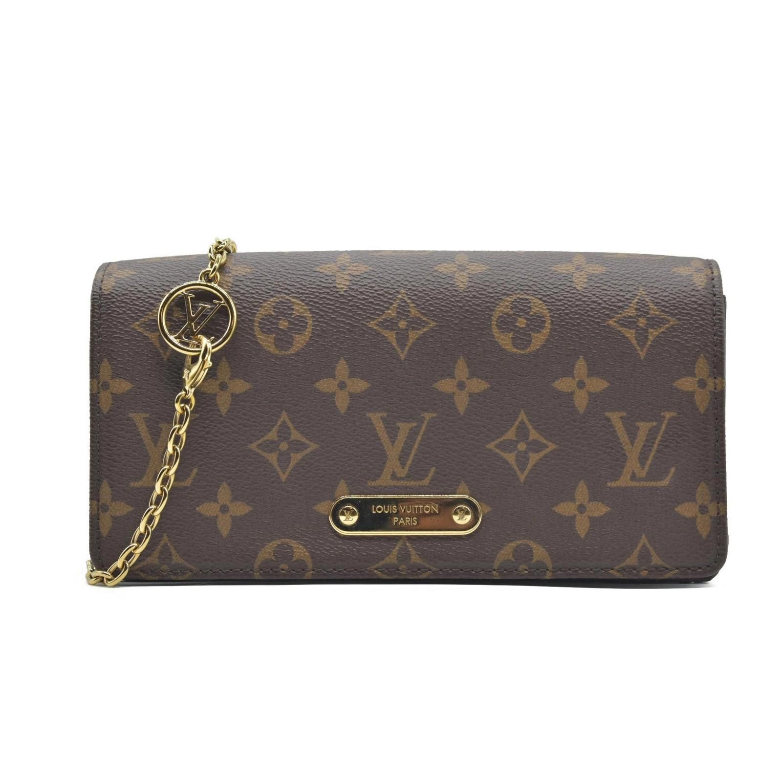 Louis Vuitton $1750 Louis Vuitton Monogram Wallet On Chain Lily Size ONE SIZE - 1 Thumbnail