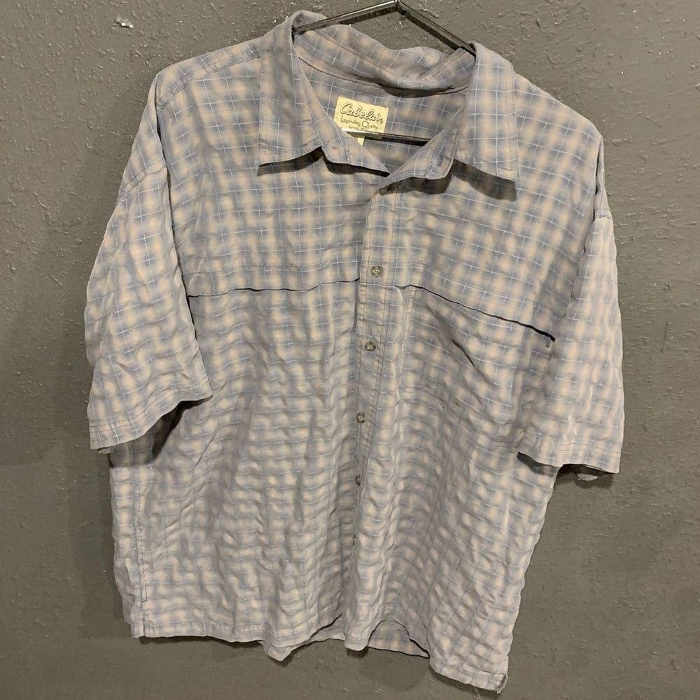 Cabelas Men’s Cabelas Button Down Shirt Size US XL / EU 56 / 4 - 1 Thumbnail