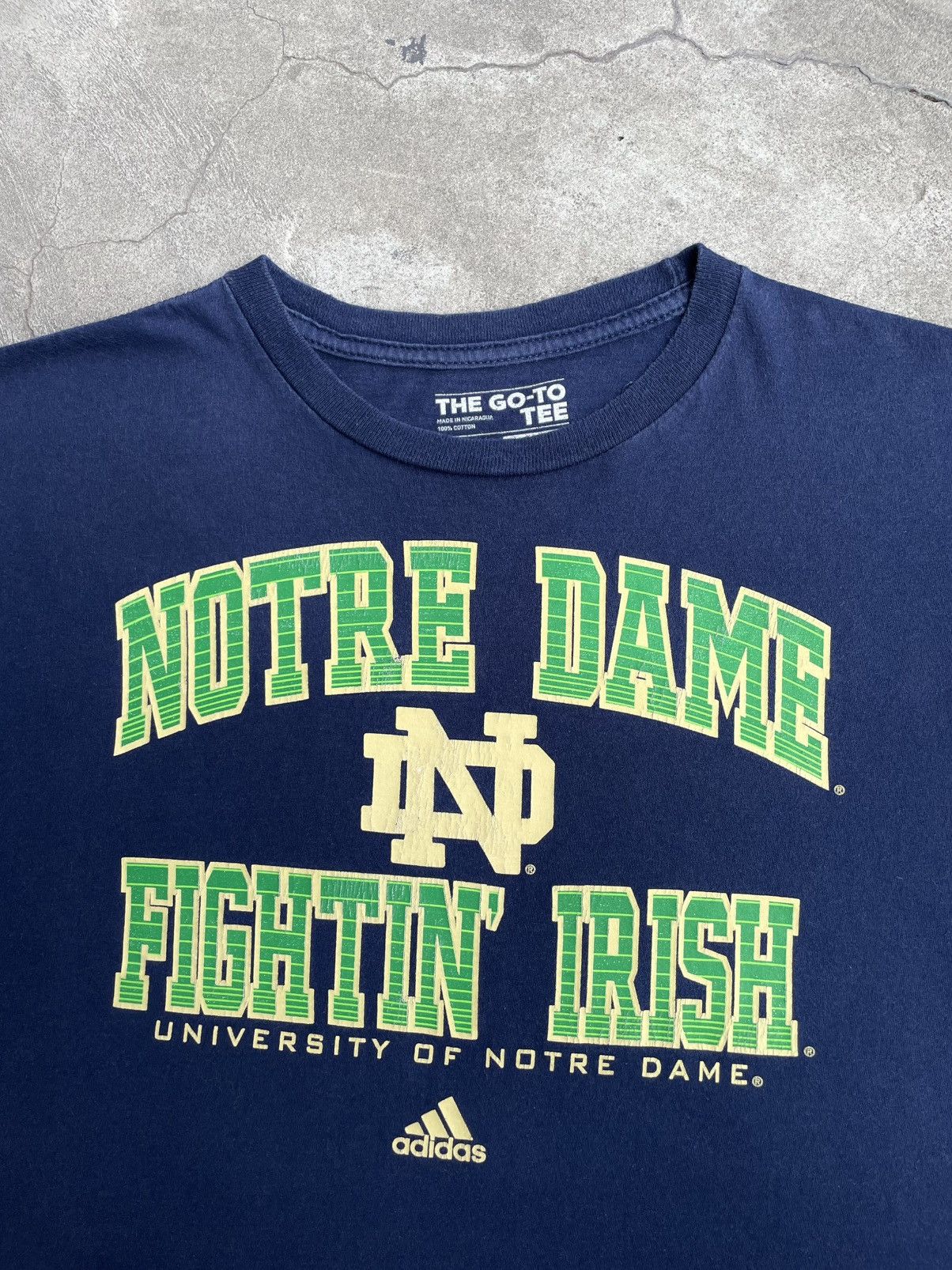Adidas 2012 Adidas: University of Notre Dame Team Fighting Irish Size US XL / EU 56 / 4 - 2 Thumbnail