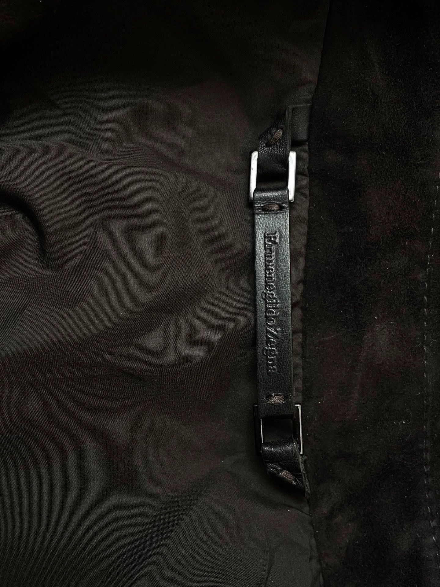Ermenegildo Zegna EZ 3-in-1 Safari Jacket Suede Dark Brown 50 Worn Once Size US M / EU 48-50 / 2 - 3 Thumbnail